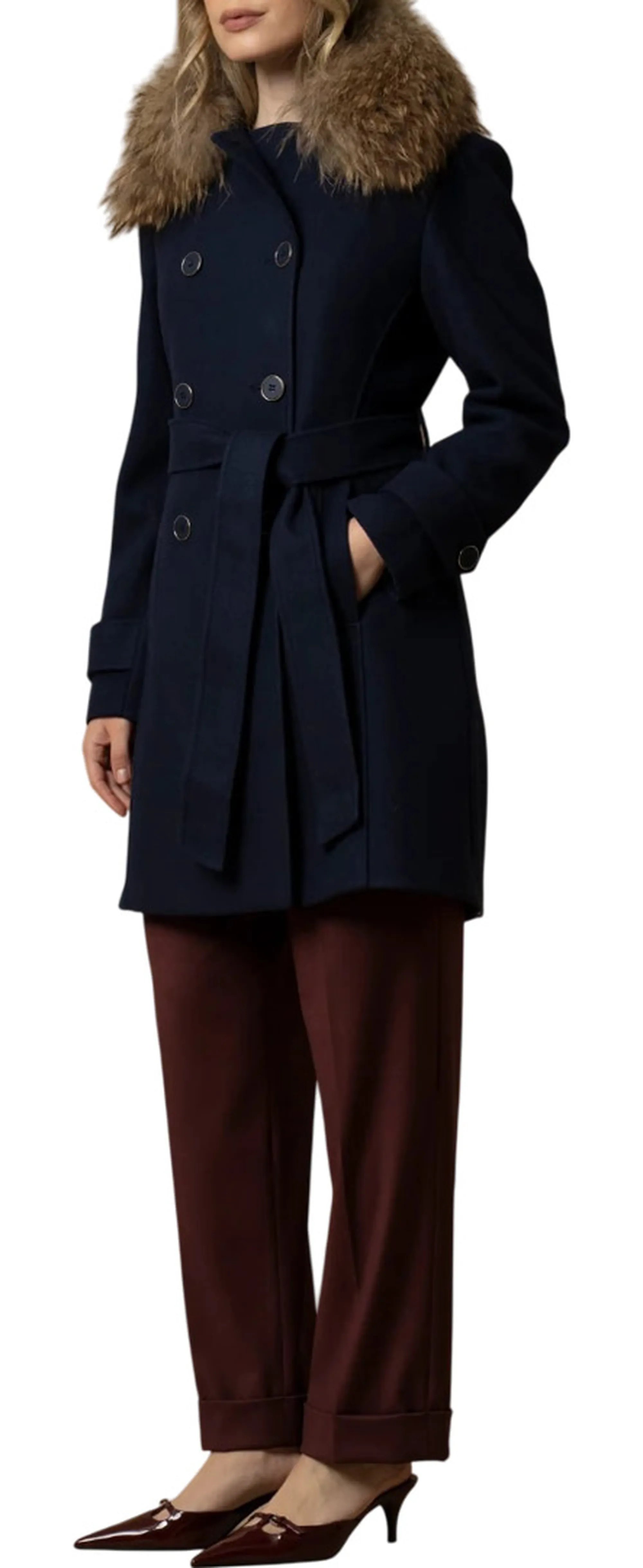 Kocca B'Ecrufur Coat' Blu Ecrufur 161035