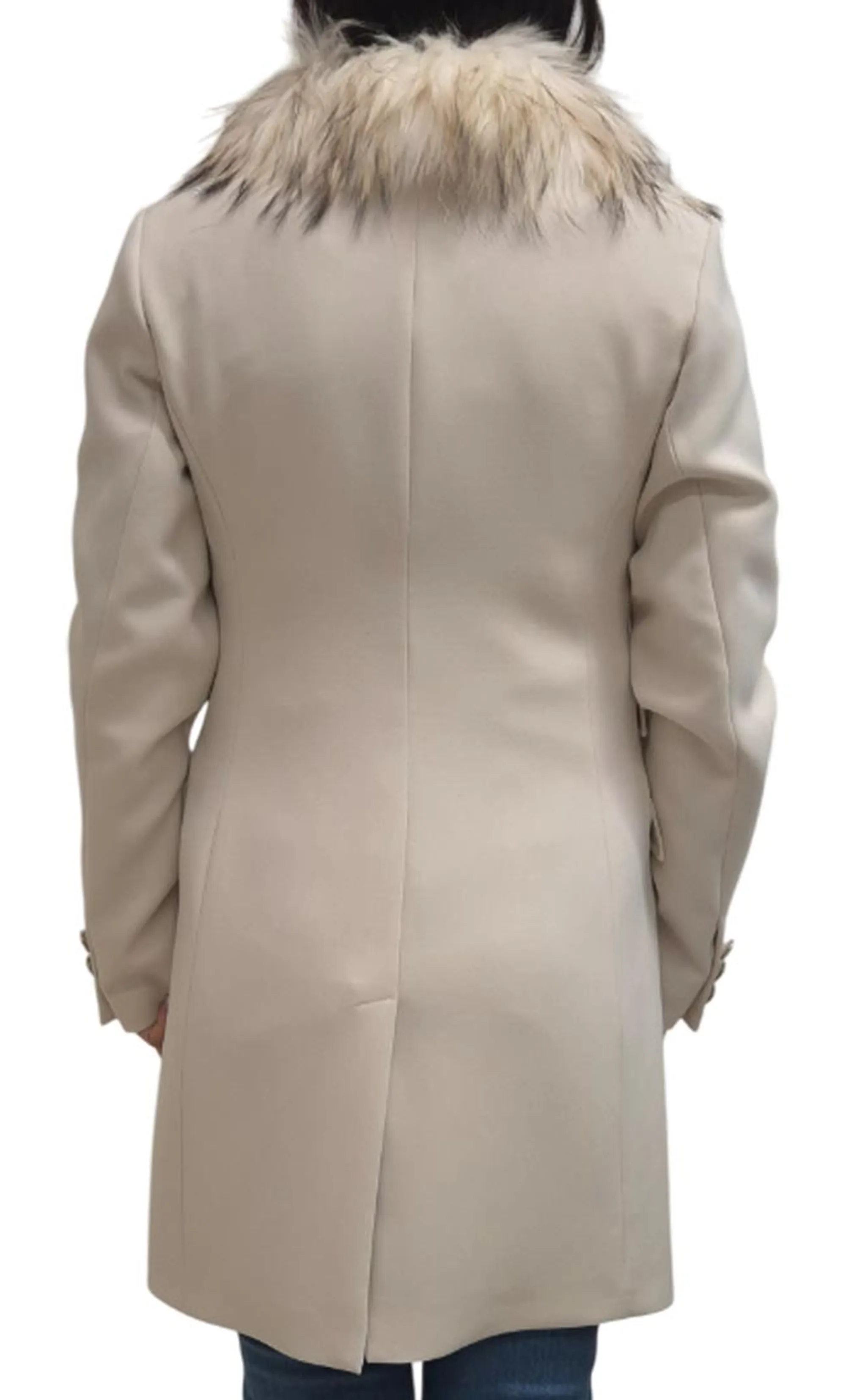 Kocca Cappotto Jolukafur Avorio Jolukafur 168640