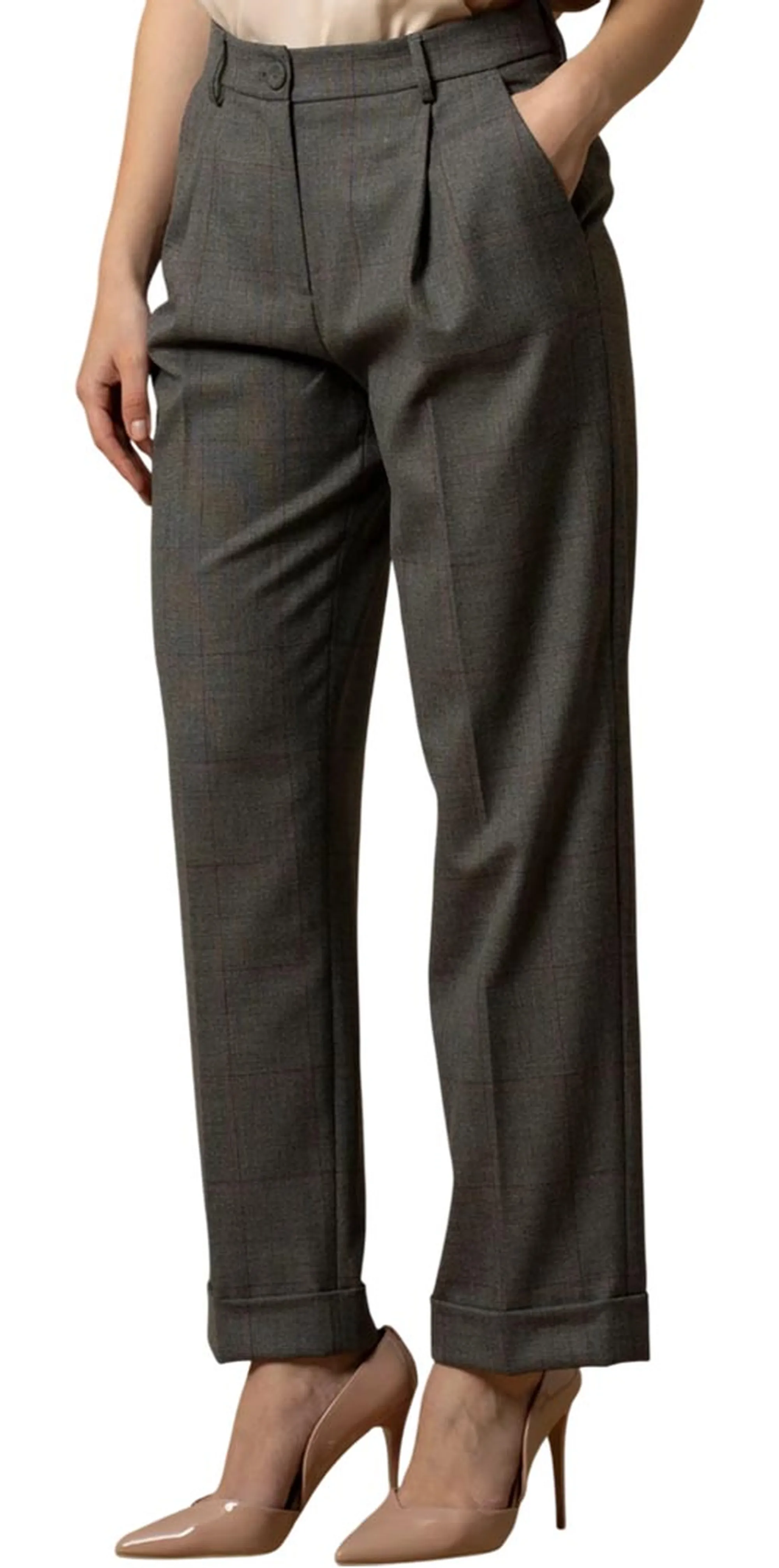 Kocca B'Hattilas Trousers' Grey Hattilas 160444