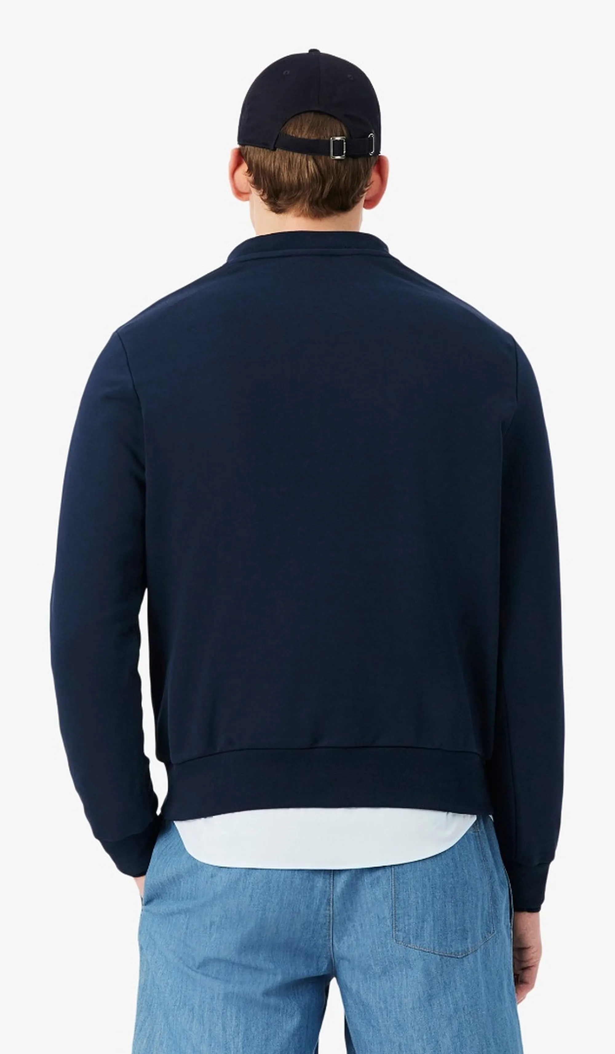 Lacoste B'Classic Fit Fleece Fabric Sweatshirt' Blu Sh9801 192764