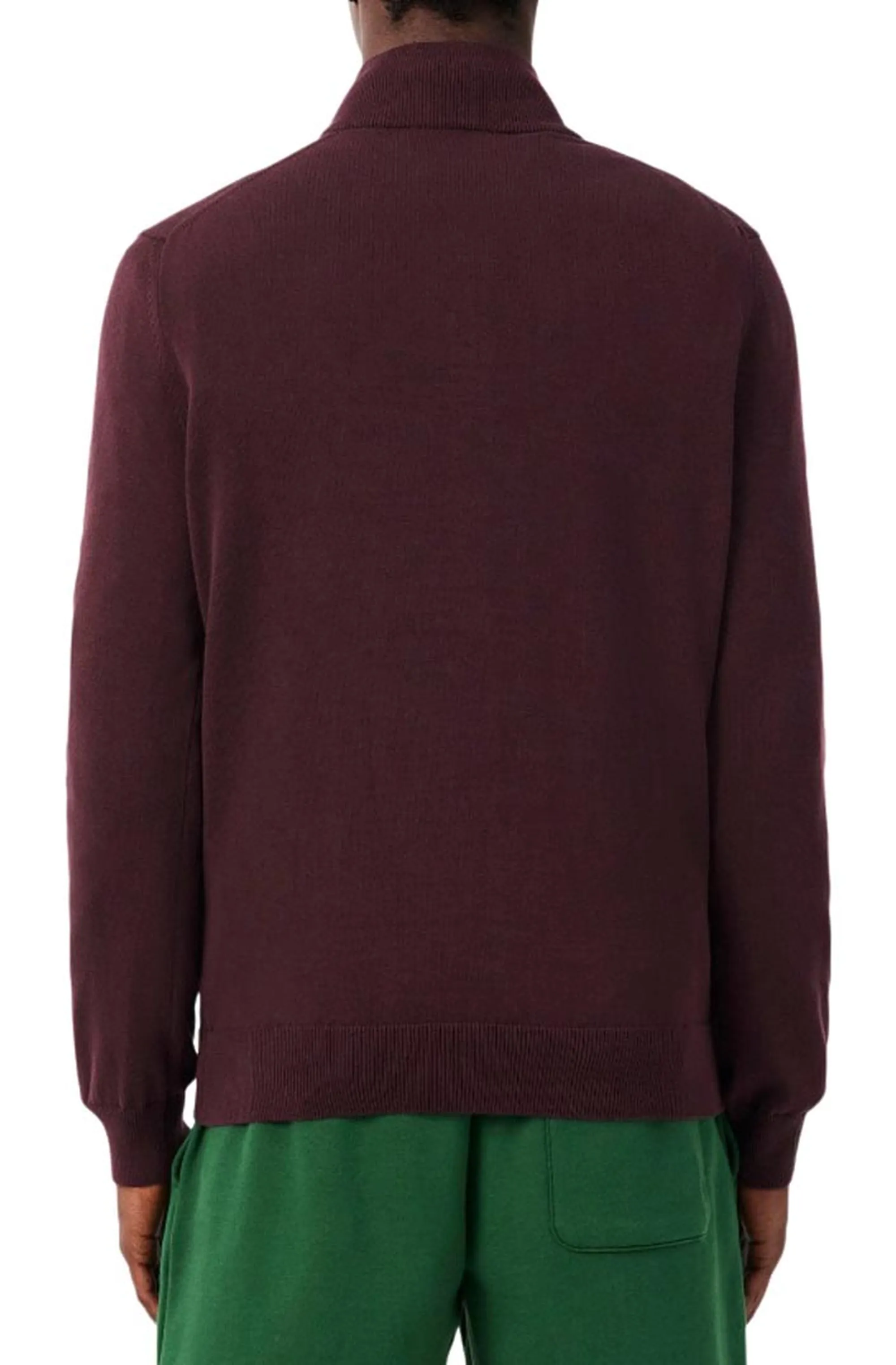 Lacoste Maglia Bordeaux Ah1980 187667
