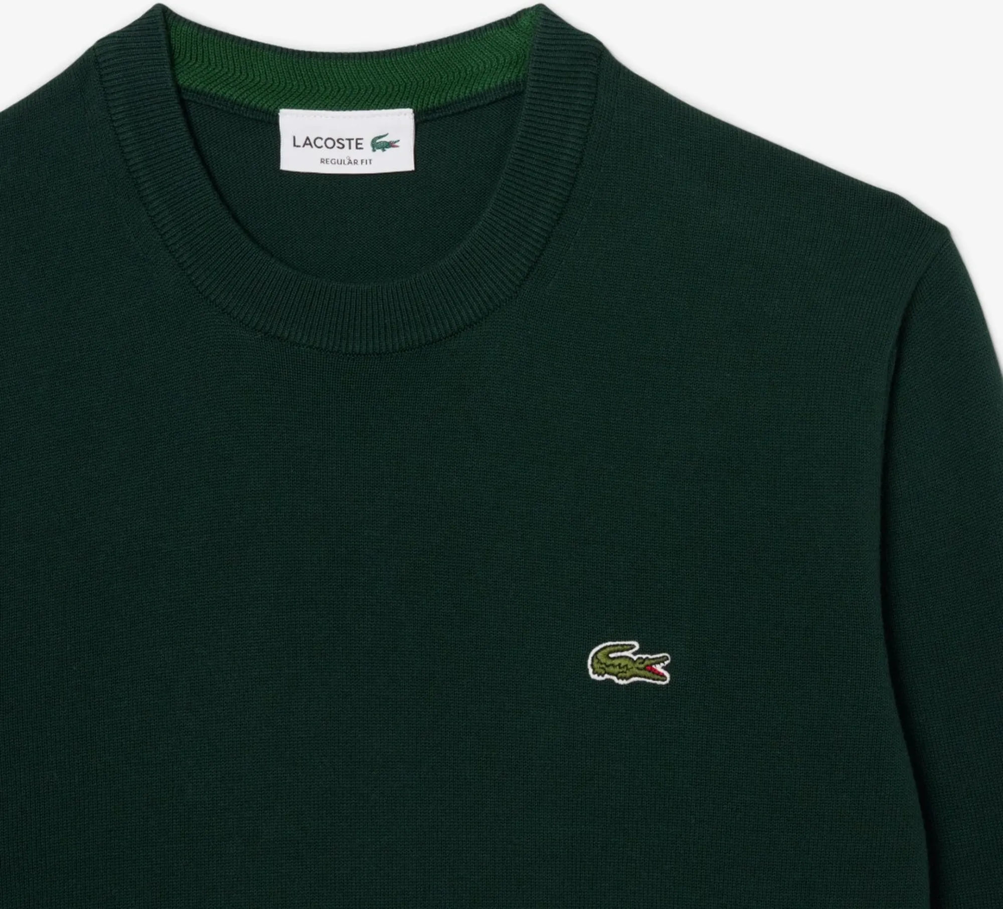 Lacoste Maglia Verde Scuro Ah1985 167201