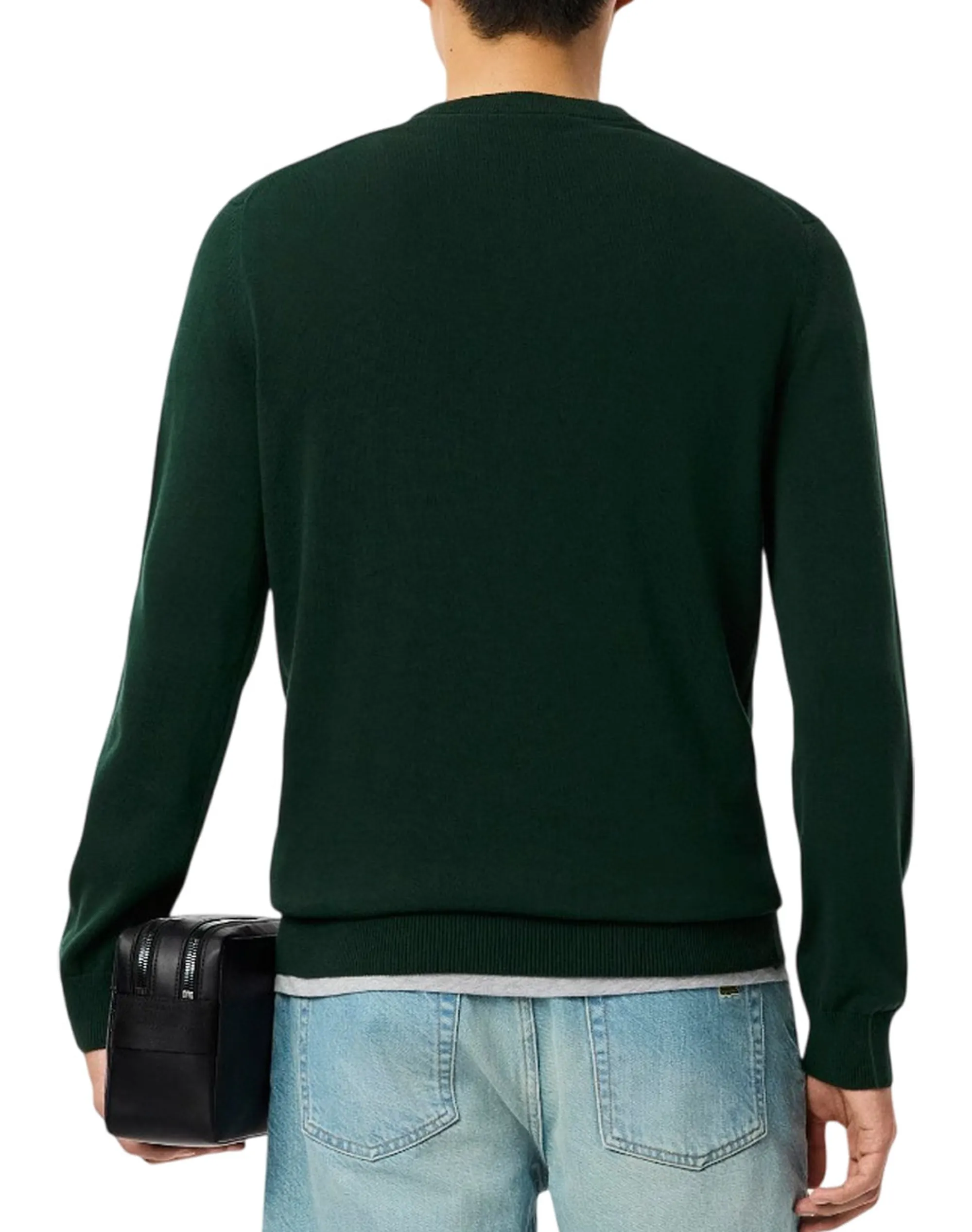 Lacoste Maglia Verde Scuro Ah1985 167621