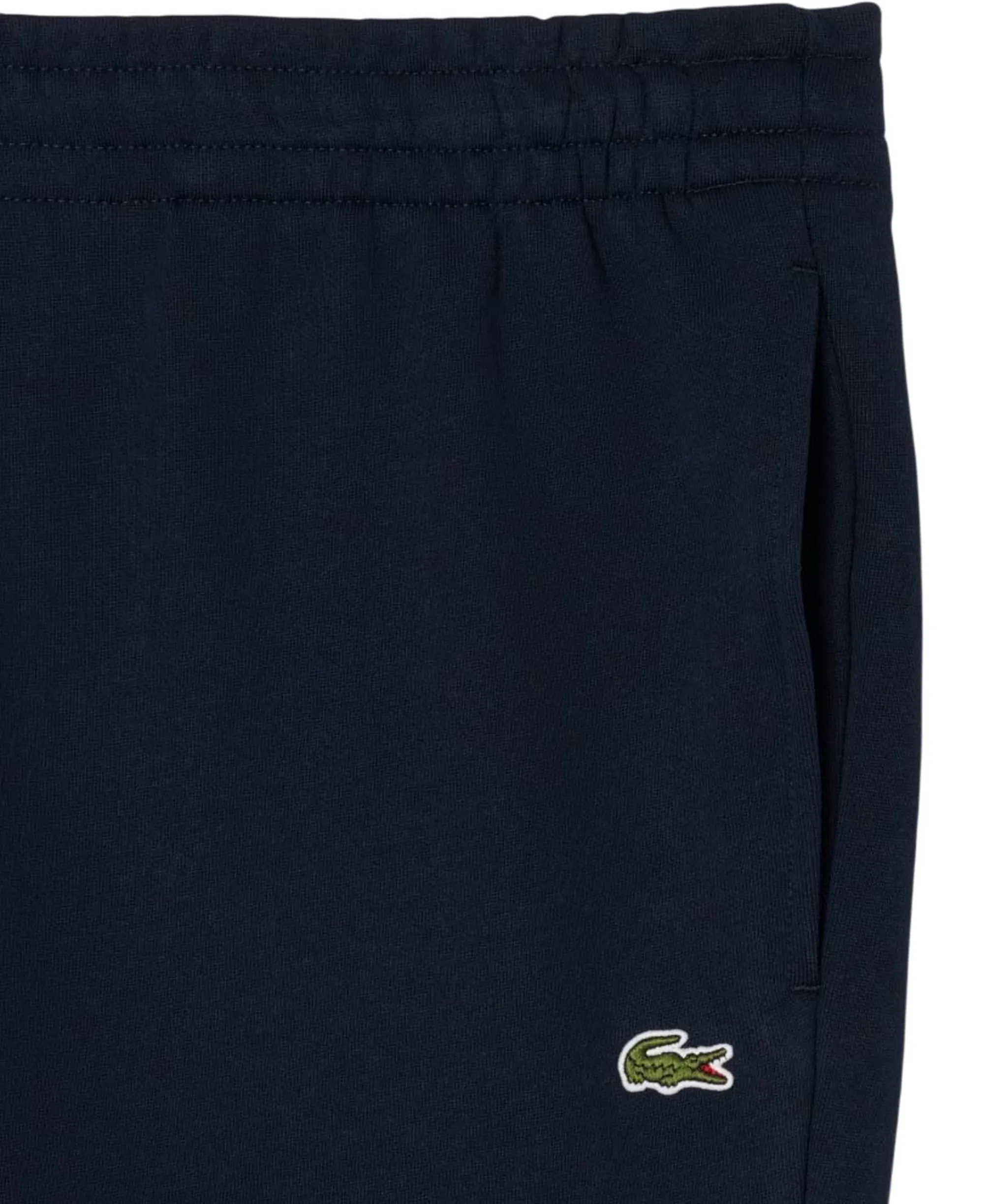 Lacoste Pantalone In Tessuto Felpato Blu Xh8869 187738