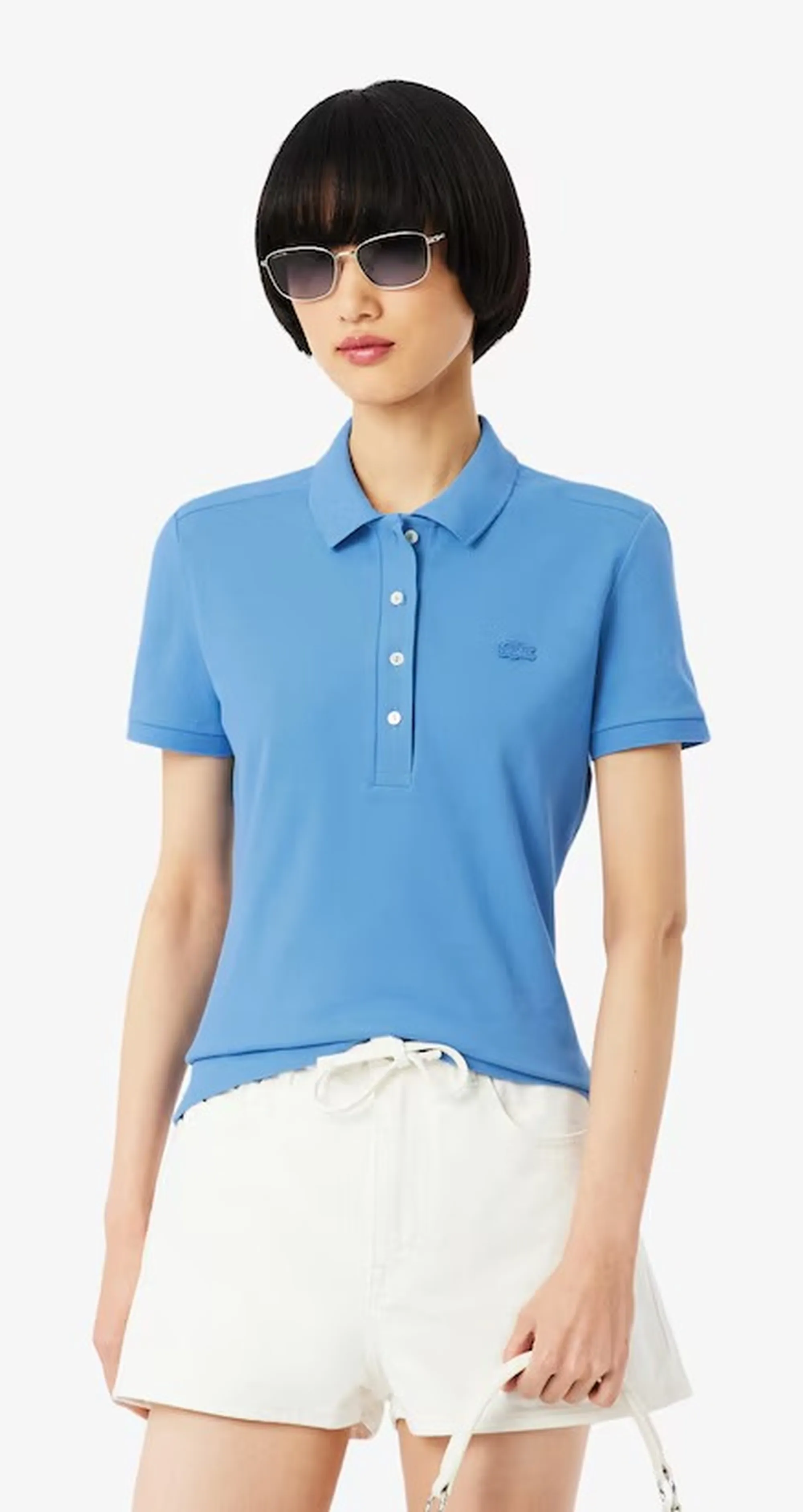 Lacoste B'Polo' Sky Blue Pf5462 175981
