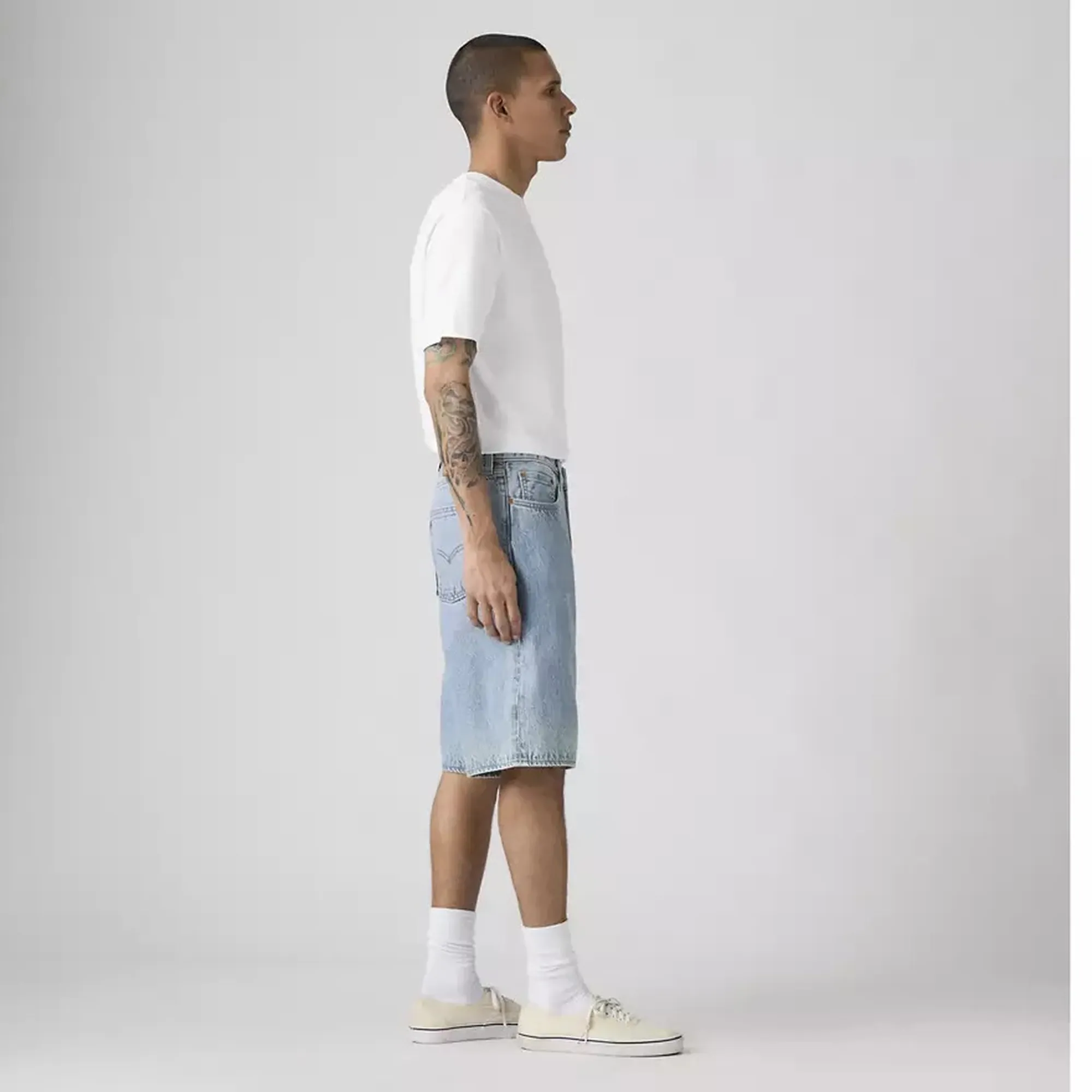 Levi'S B'Bermuda 478\Xe2\X84\Xa2 Baggy' Denim 001Jm0006 172742