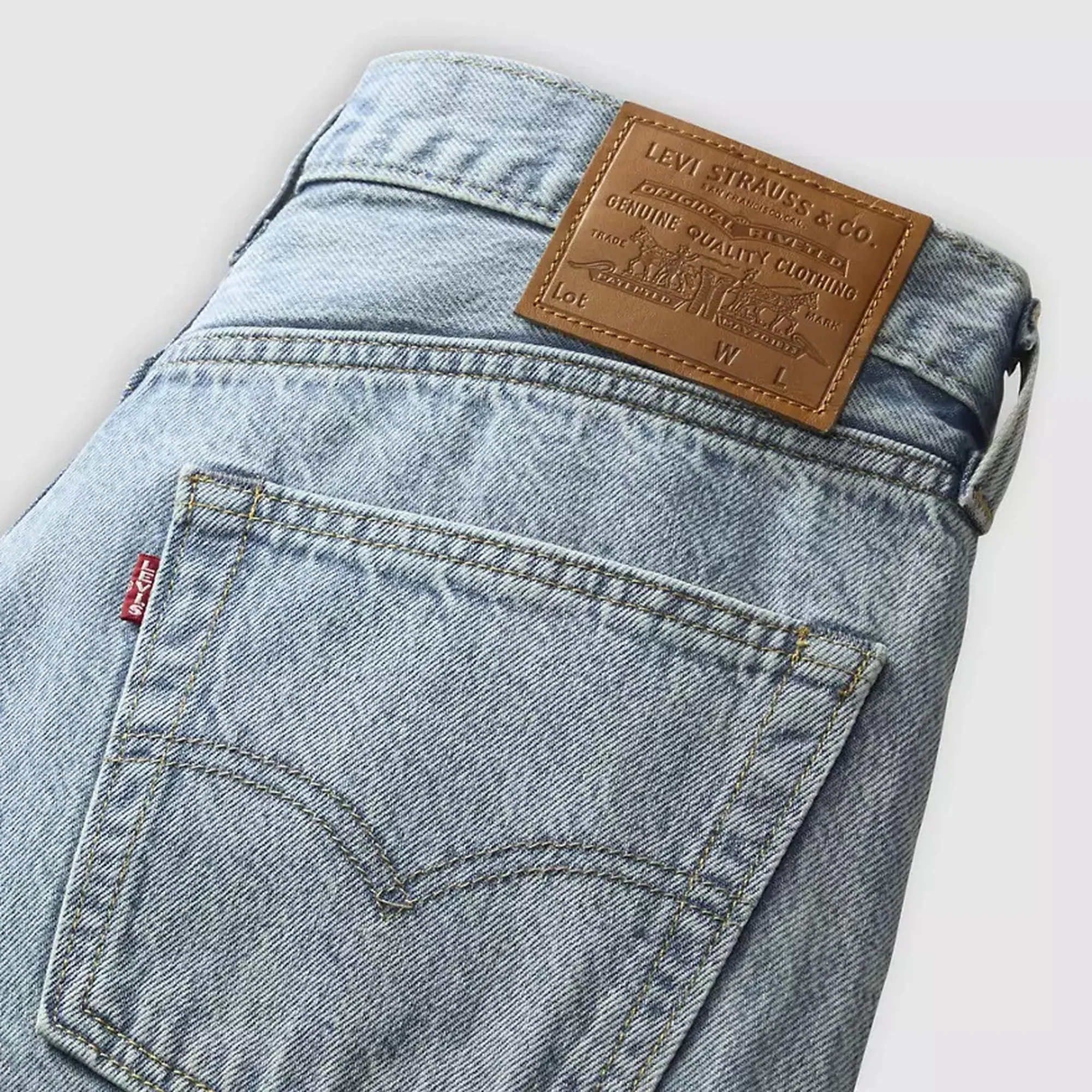 Levi'S B'Bermuda 478\Xe2\X84\Xa2 Baggy' Denim 001Jm0006 172743