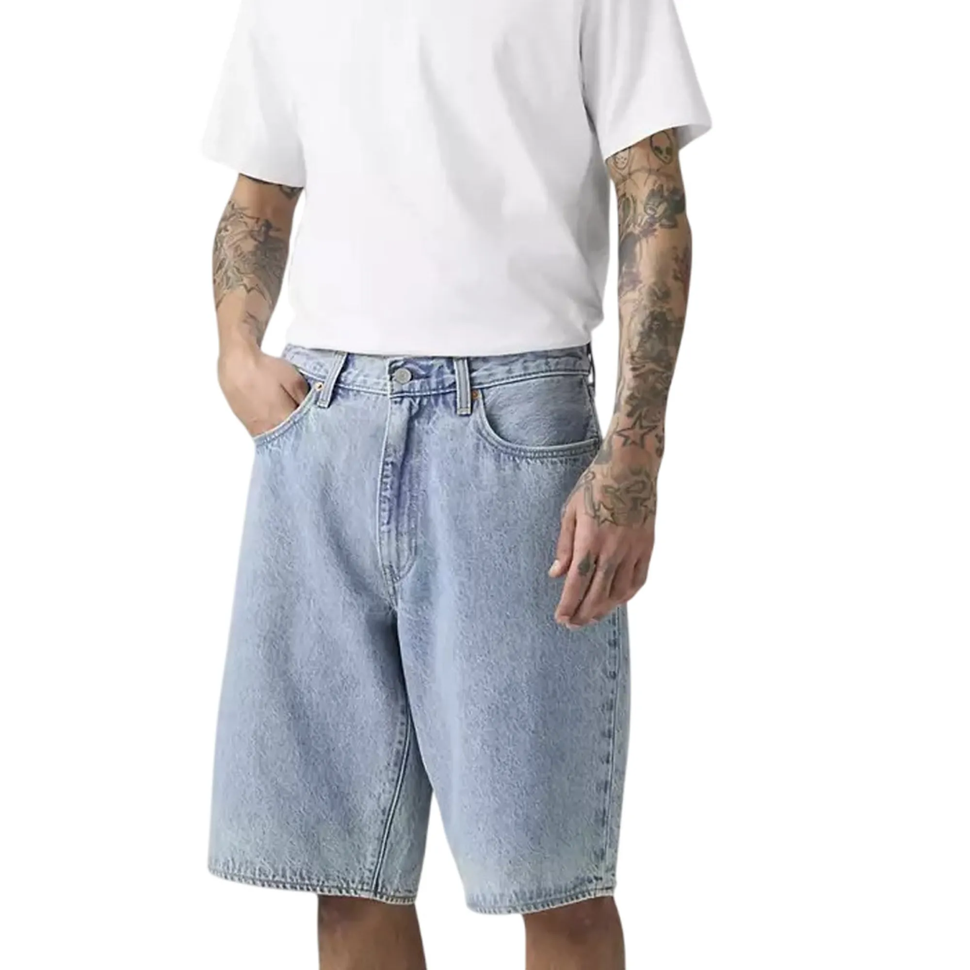 Levi'S B'Bermuda 478\Xe2\X84\Xa2 Baggy' Denim 001Jm0006 175366