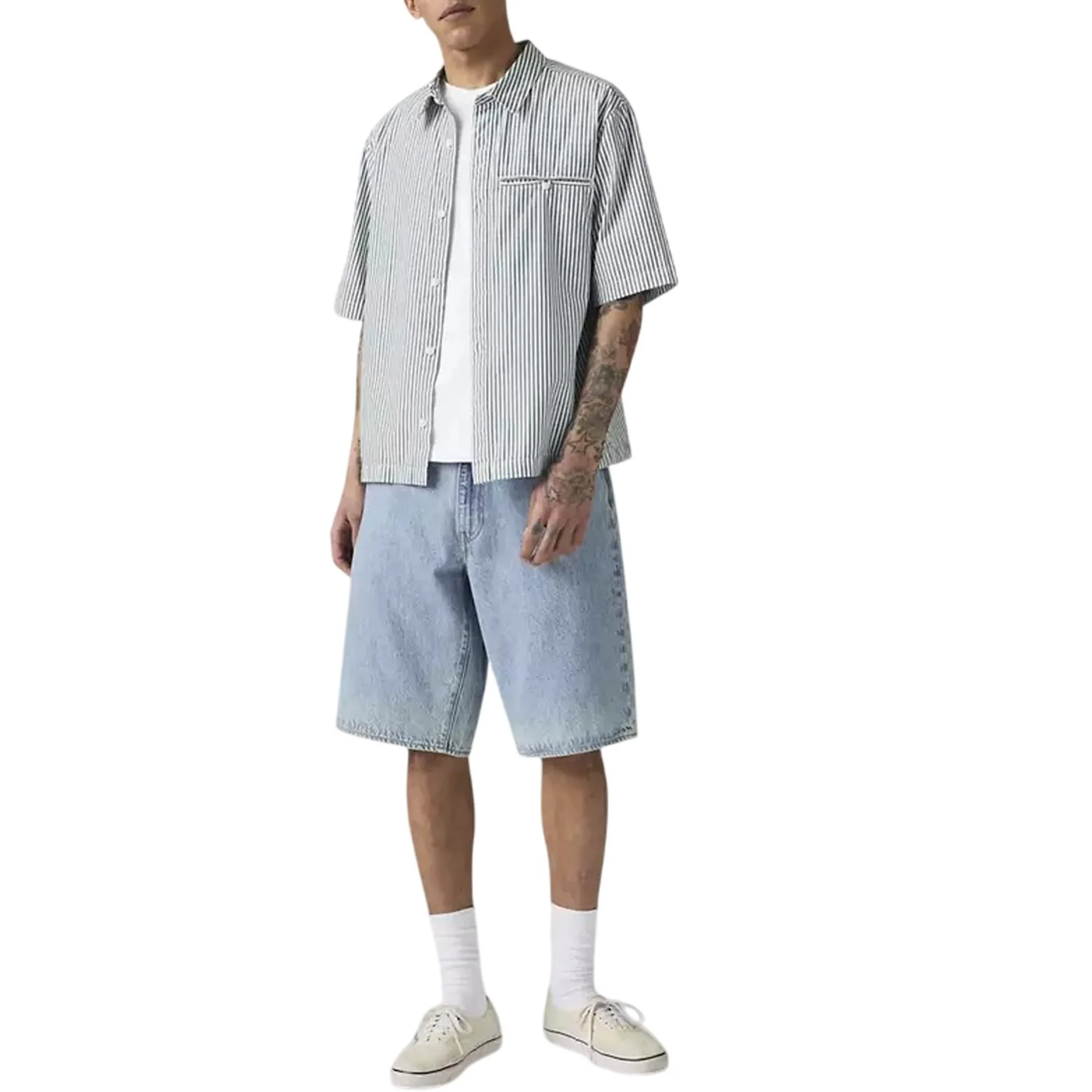 Levi'S B'Bermuda 478\Xe2\X84\Xa2 Baggy' Denim 001Jm0006 175374