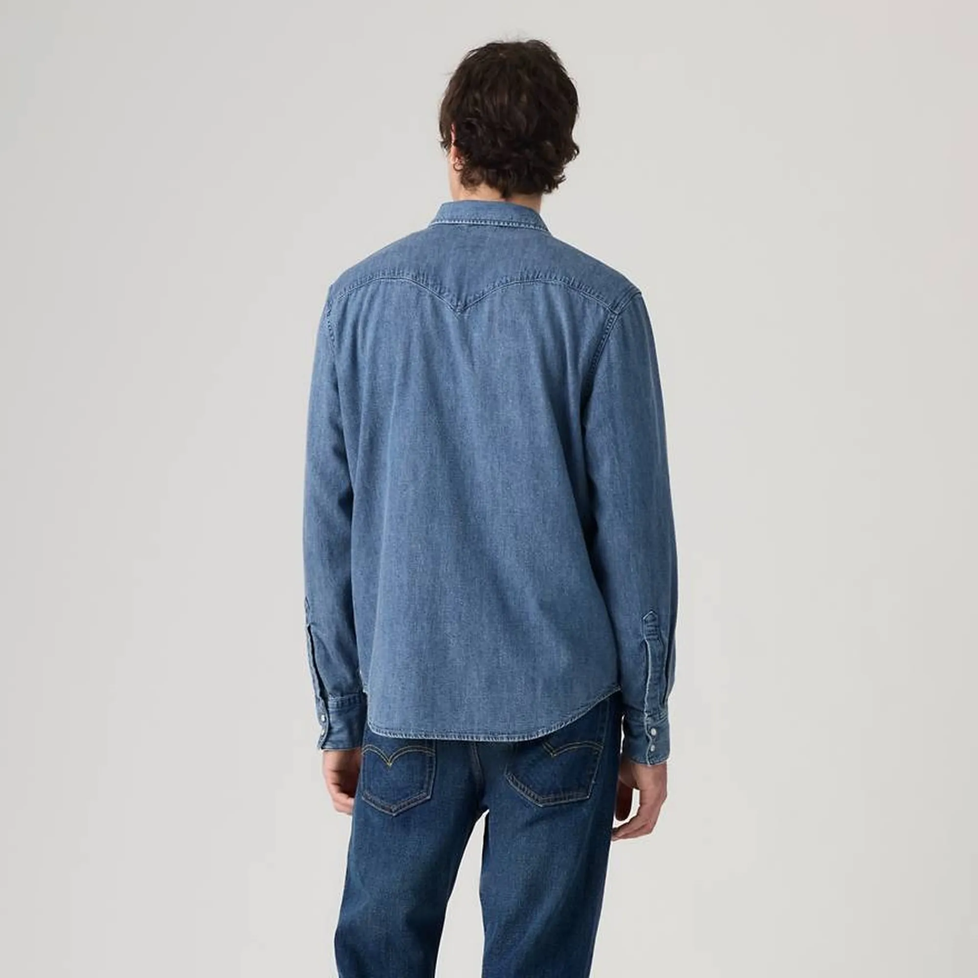 Levi'S B'Barstow Western Shirt' Denim 857440125 184139