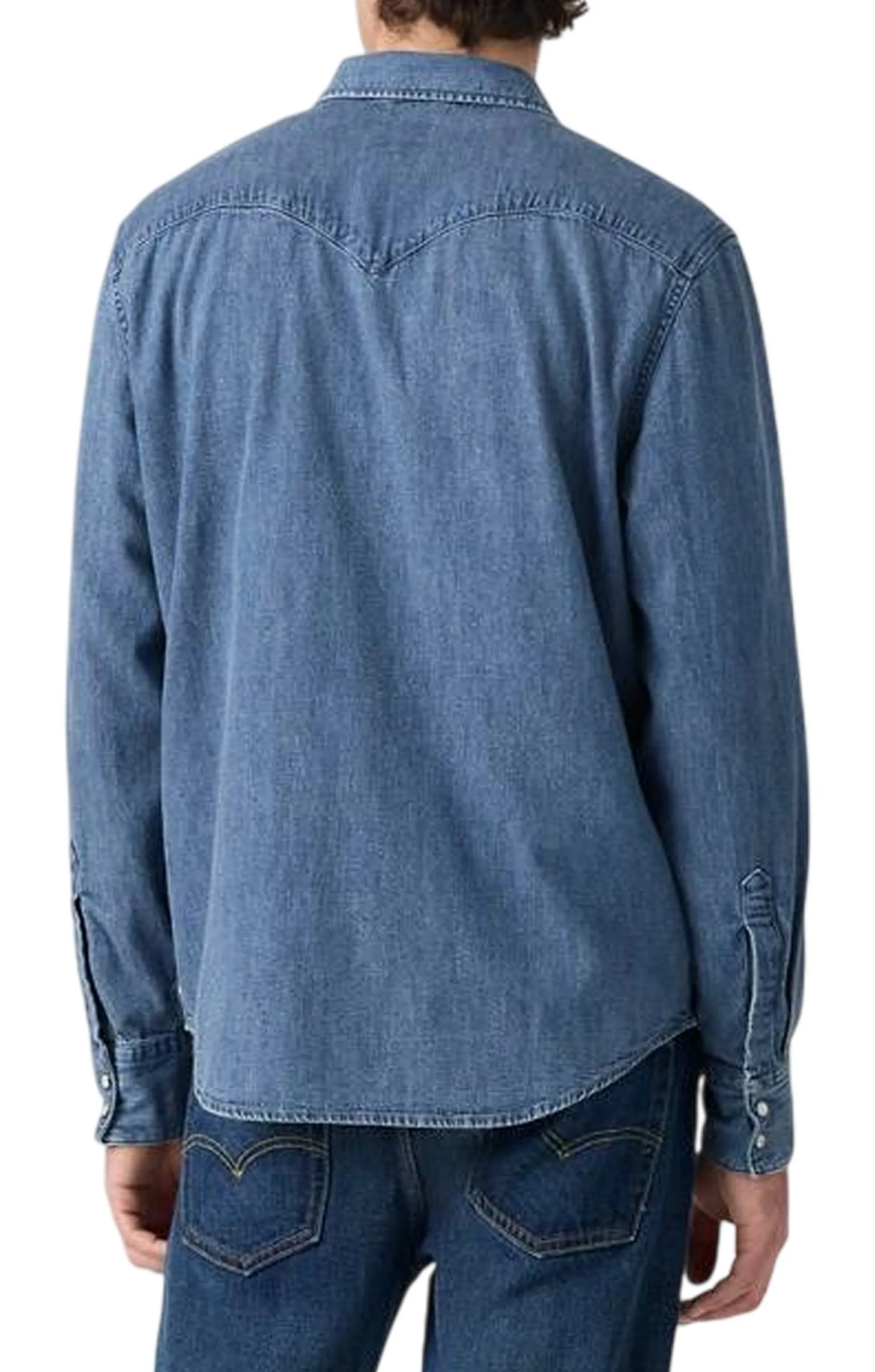 Levi'S Camicia Barstow Western Denim 857440125 184686