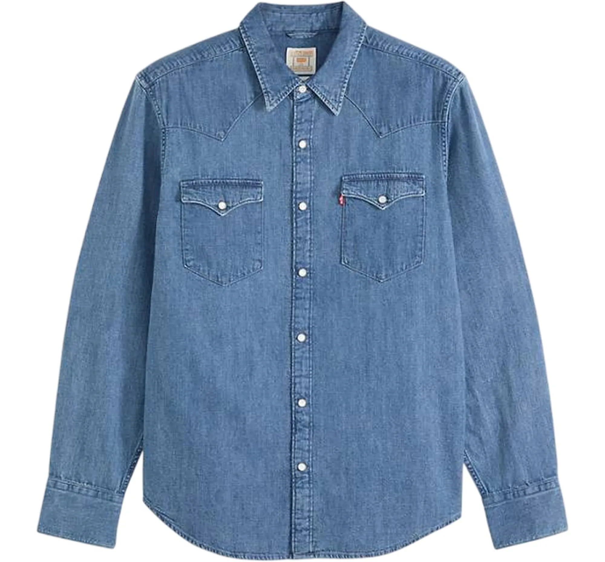 Levi'S Camicia Barstow Western Denim 857440125 184688