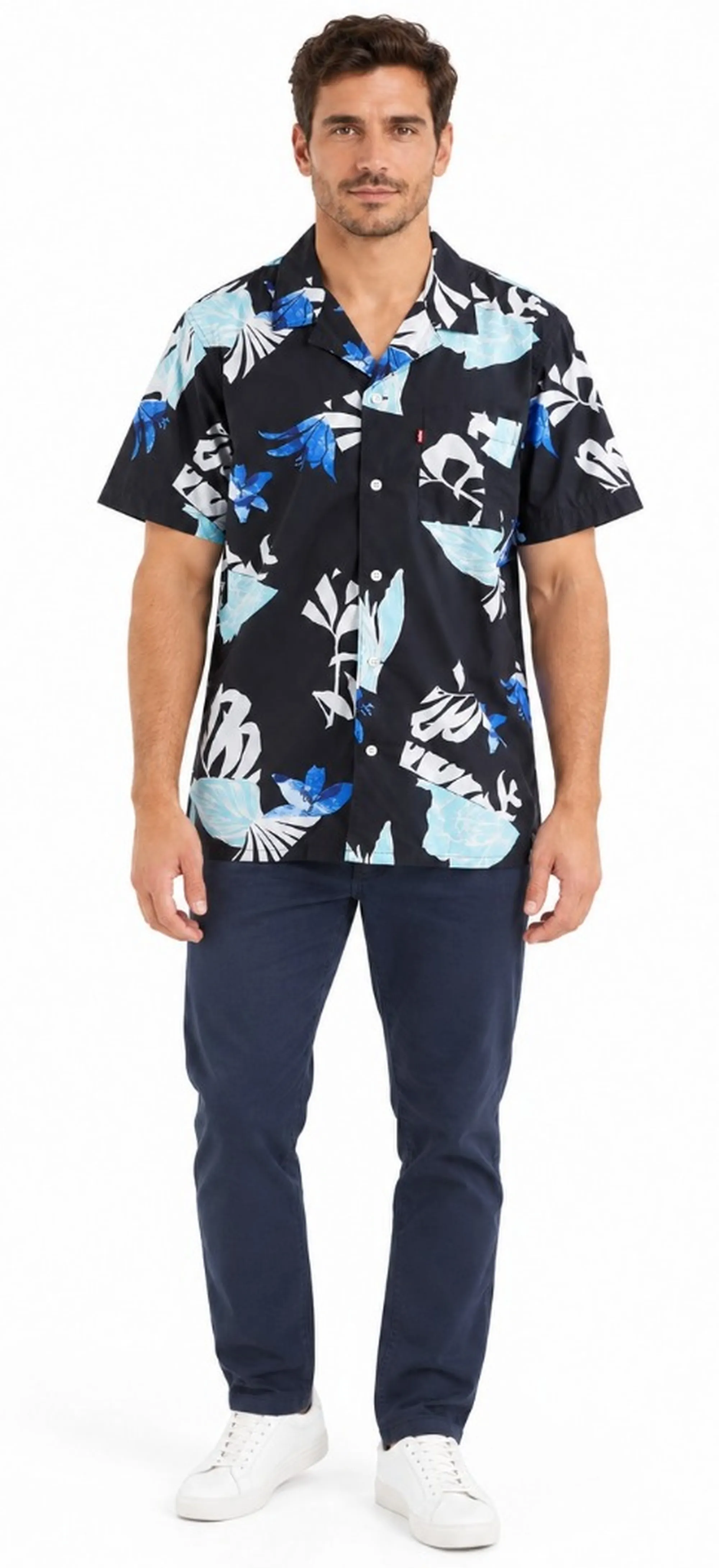Levi'S Camicia Cubano Blu 726250035 189414