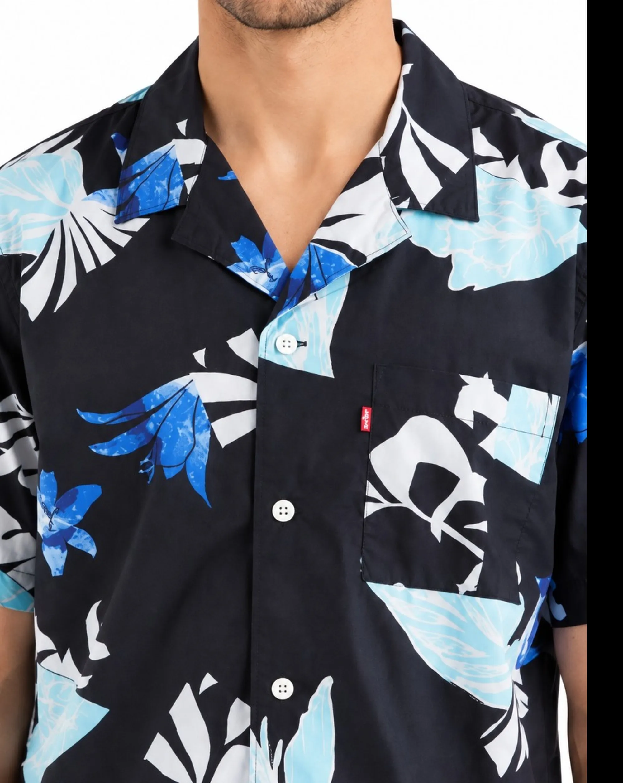 Levi'S Camicia Cubano Blu 726250035 189415