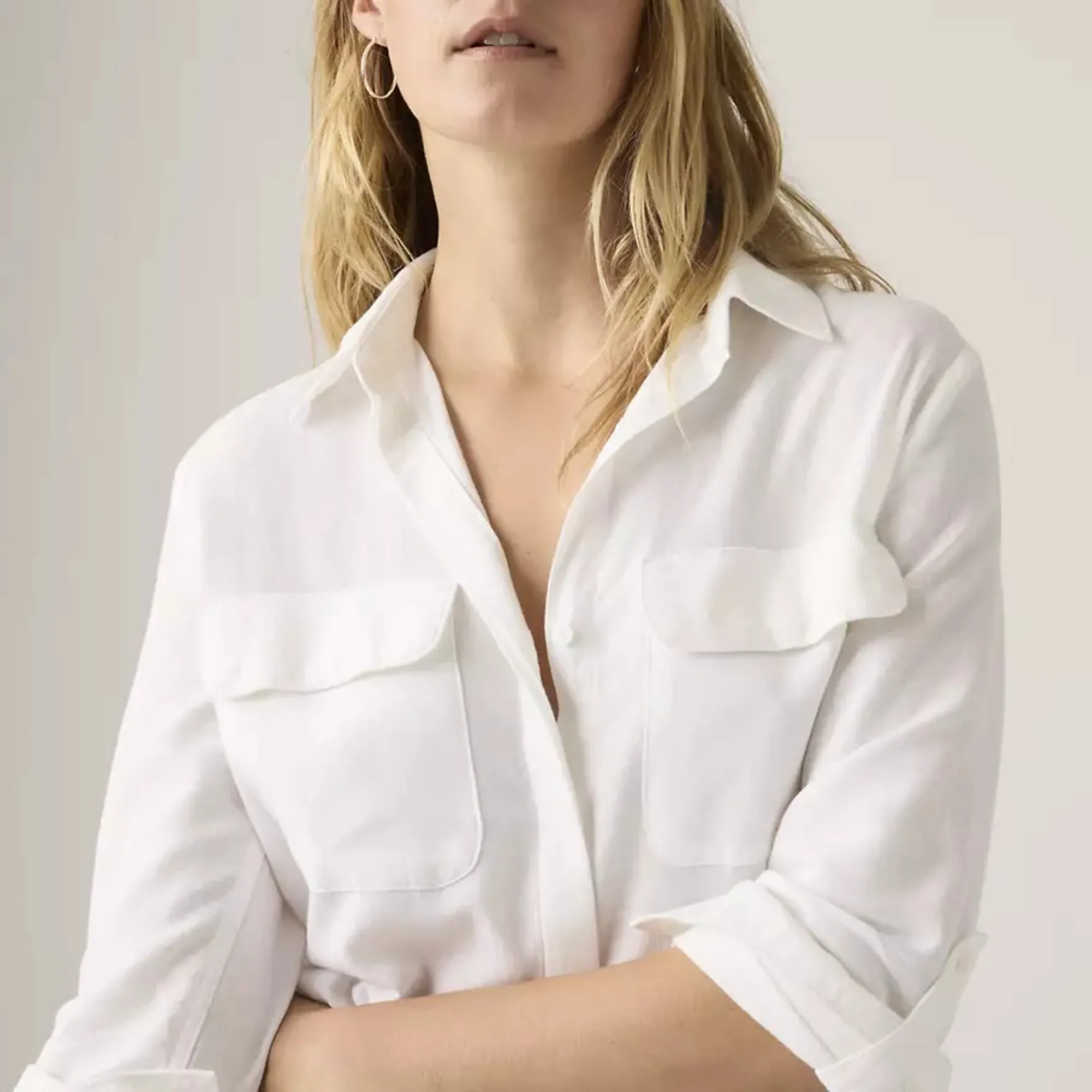 Levi'S B'Elaine Shirt' White 005Nj0002 172777