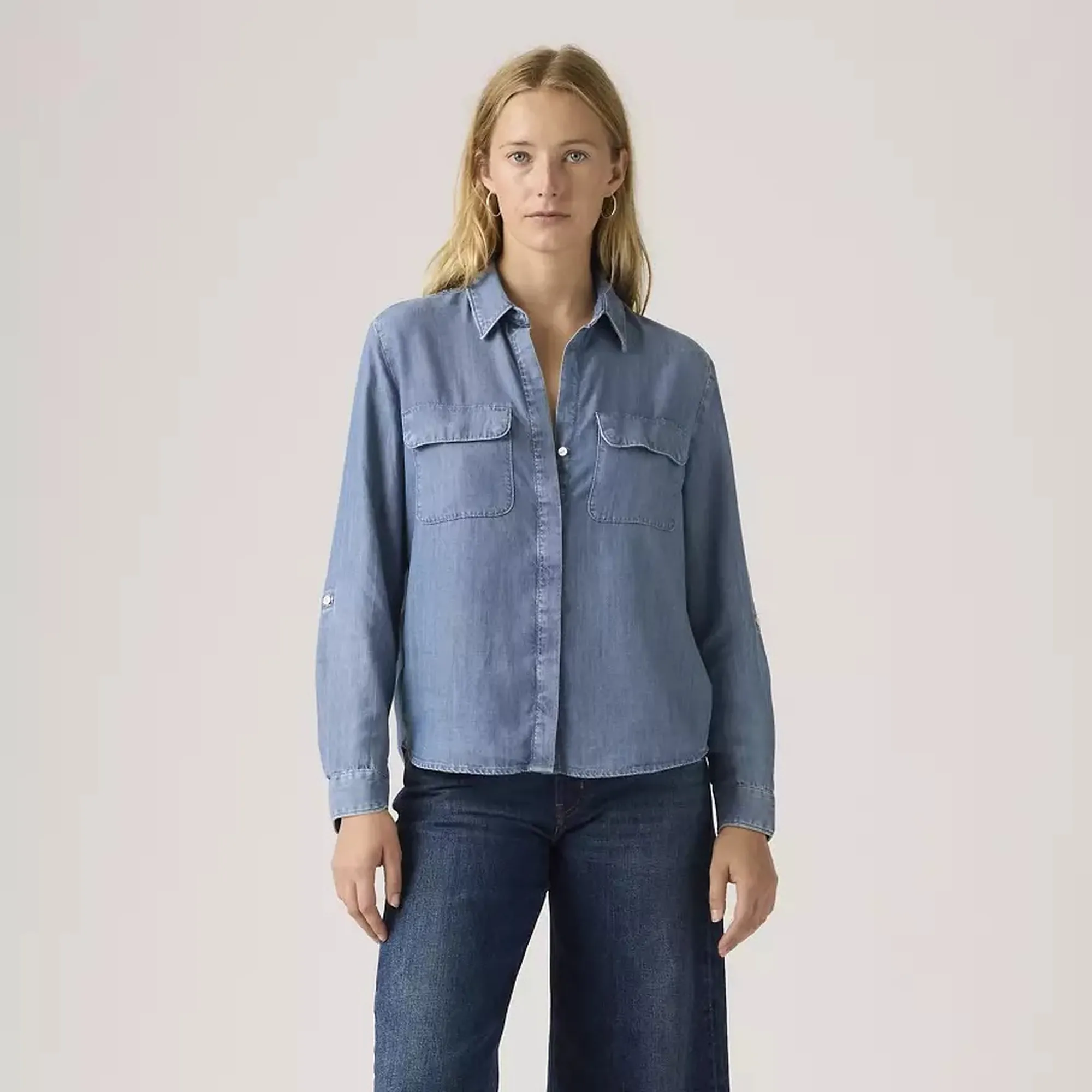 Levi'S B'Elaine Shirt' Denim 005Nj0008 172793