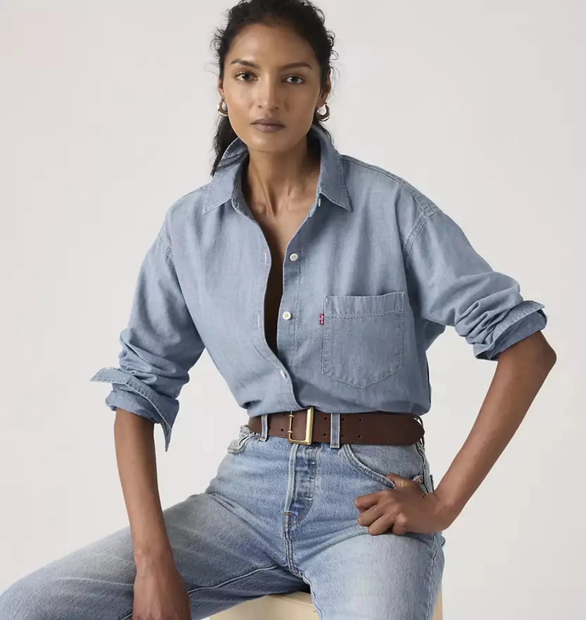 Levi'S B'Harlie Shirt' Denim 001Hm0021 172771