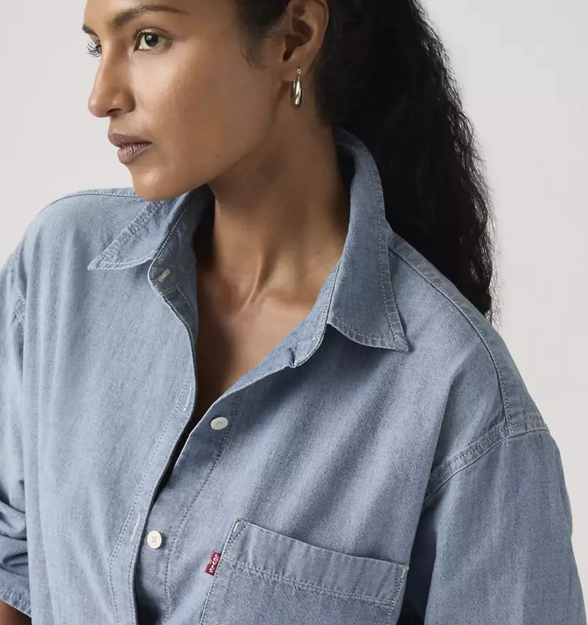 Levi'S B'Harlie Shirt' Denim 001Hm0021 172773