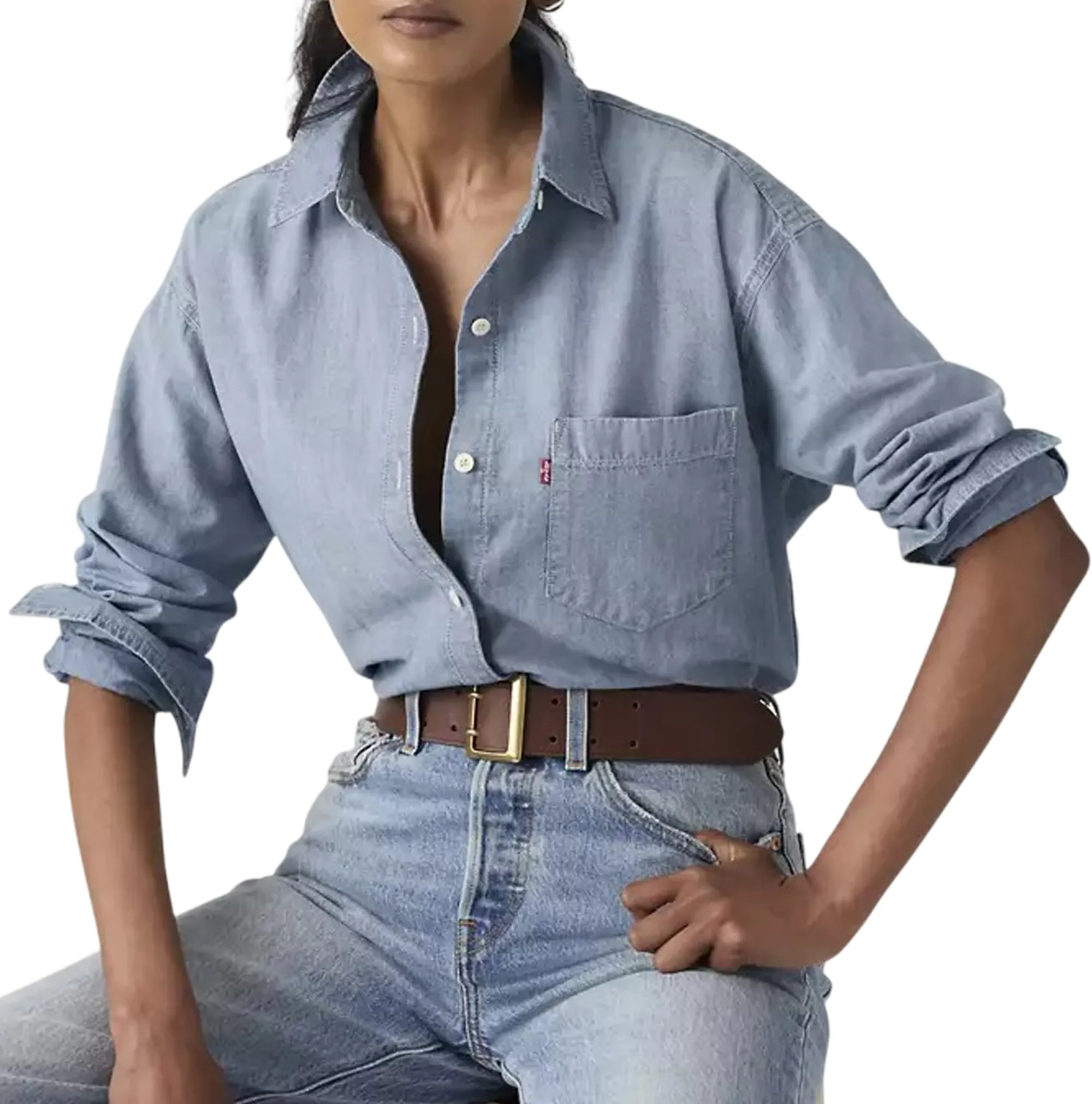 Levi'S B'Harlie Shirt' Denim 001Hm0021 176487