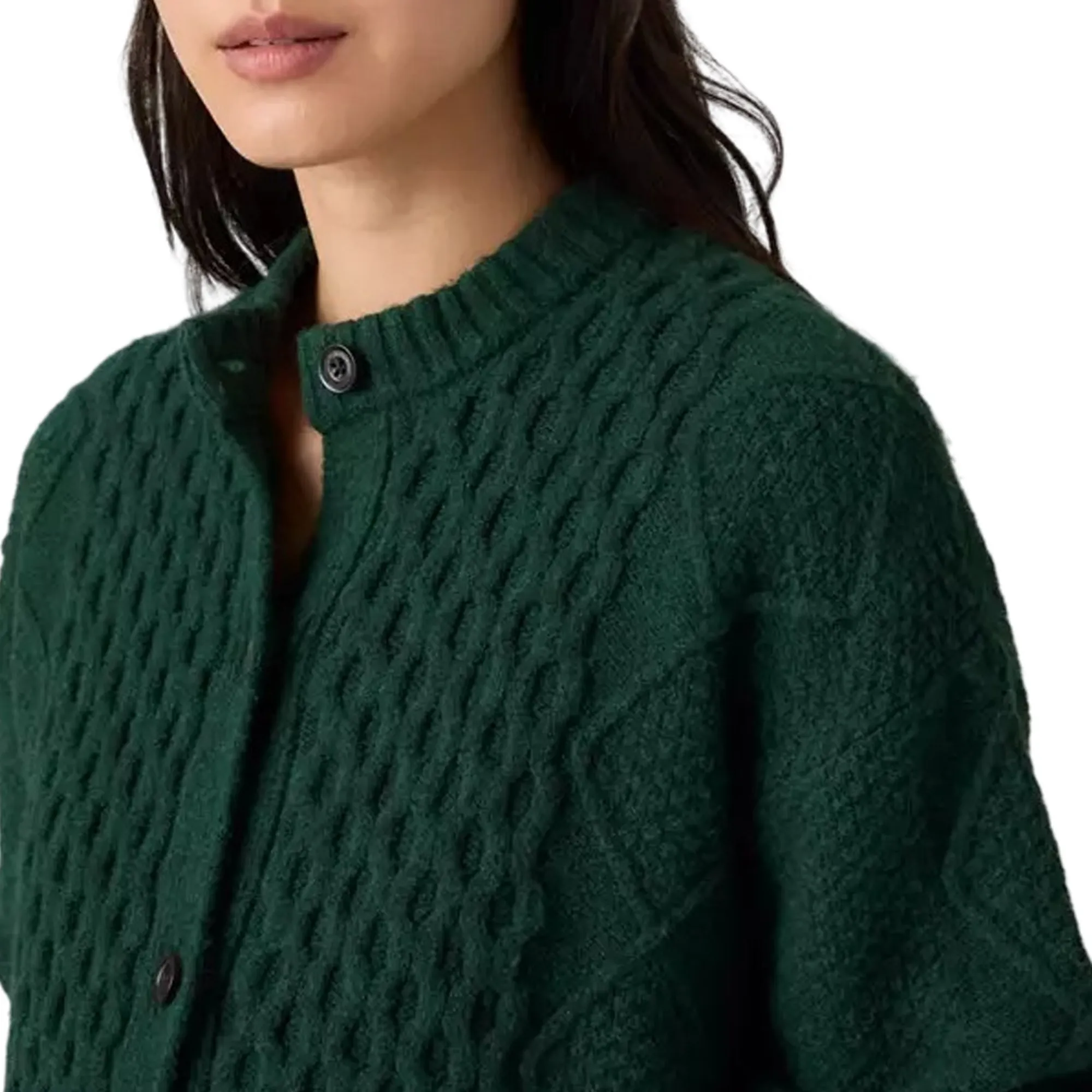 Levi'S B'Cardigan In Wool Blend ' Green 007Vg0011 188843