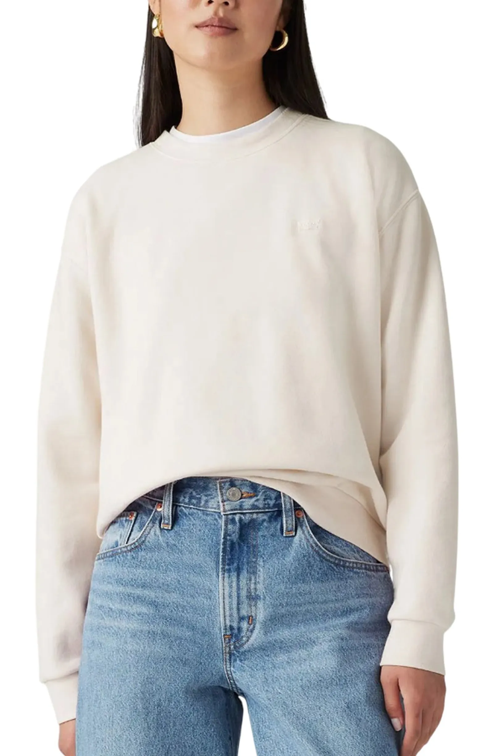 Levi'S Felpa Everyday Bianco A59420036 154596