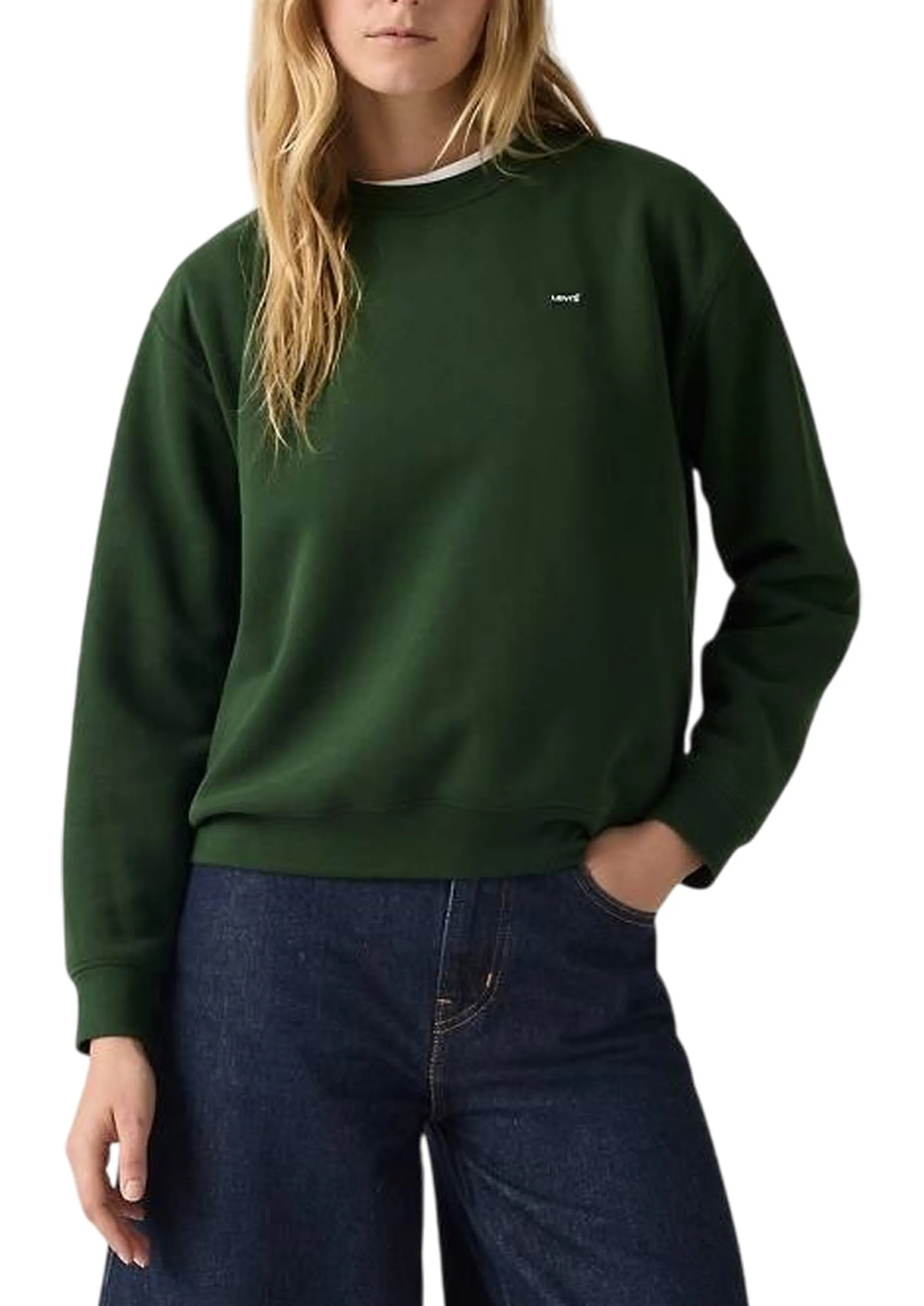 Levi'S B'Everyday Sweatshirt' Green A59420052 156086