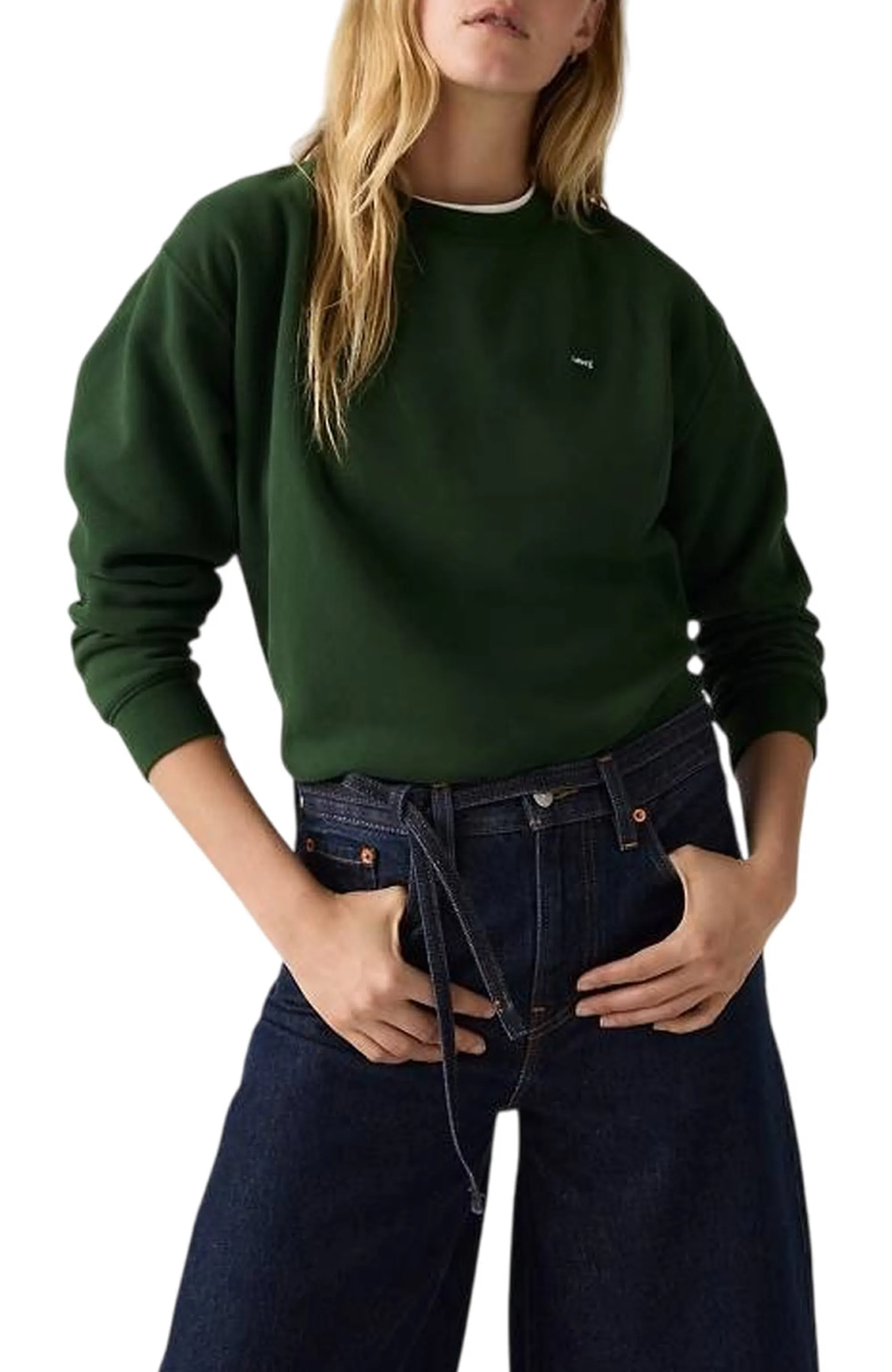 Levi'S B'Everyday Sweatshirt' Green A59420052 156089