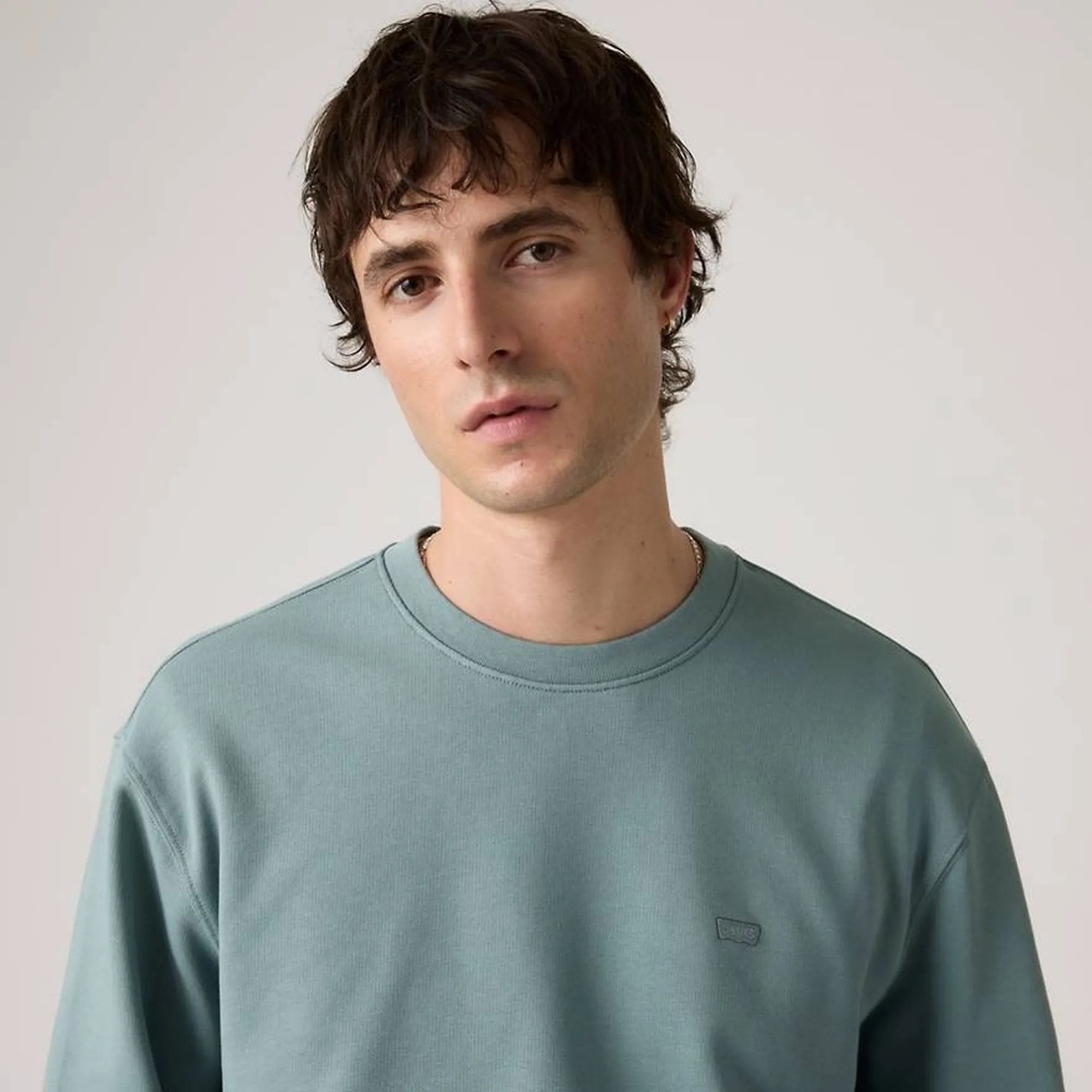 Levi'S B'Original Sweatshirt' Light Green 359090088 184128