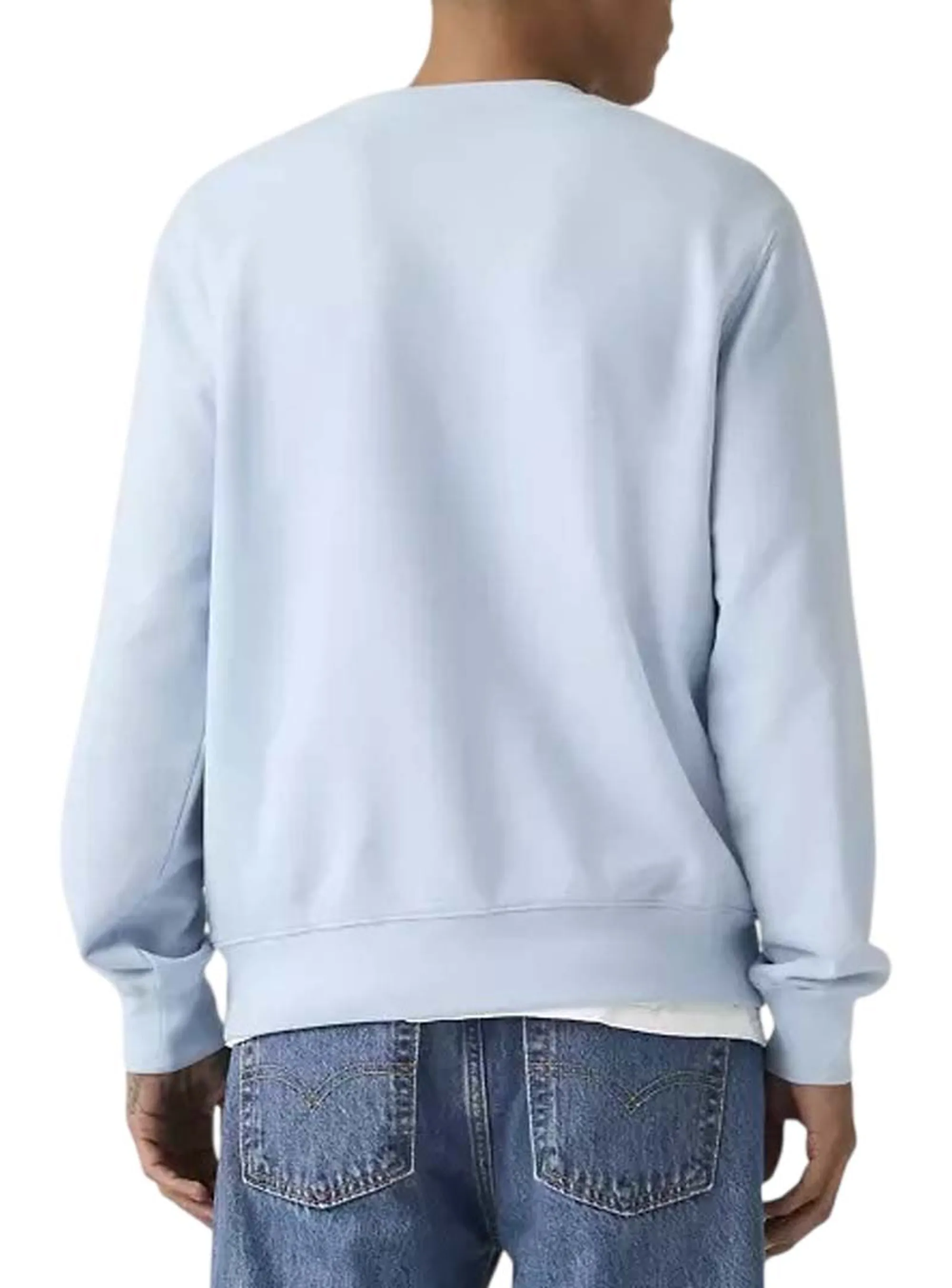 Levi'S B'Original Crewneck Sweatshirt' Light Blue 359090078 169435