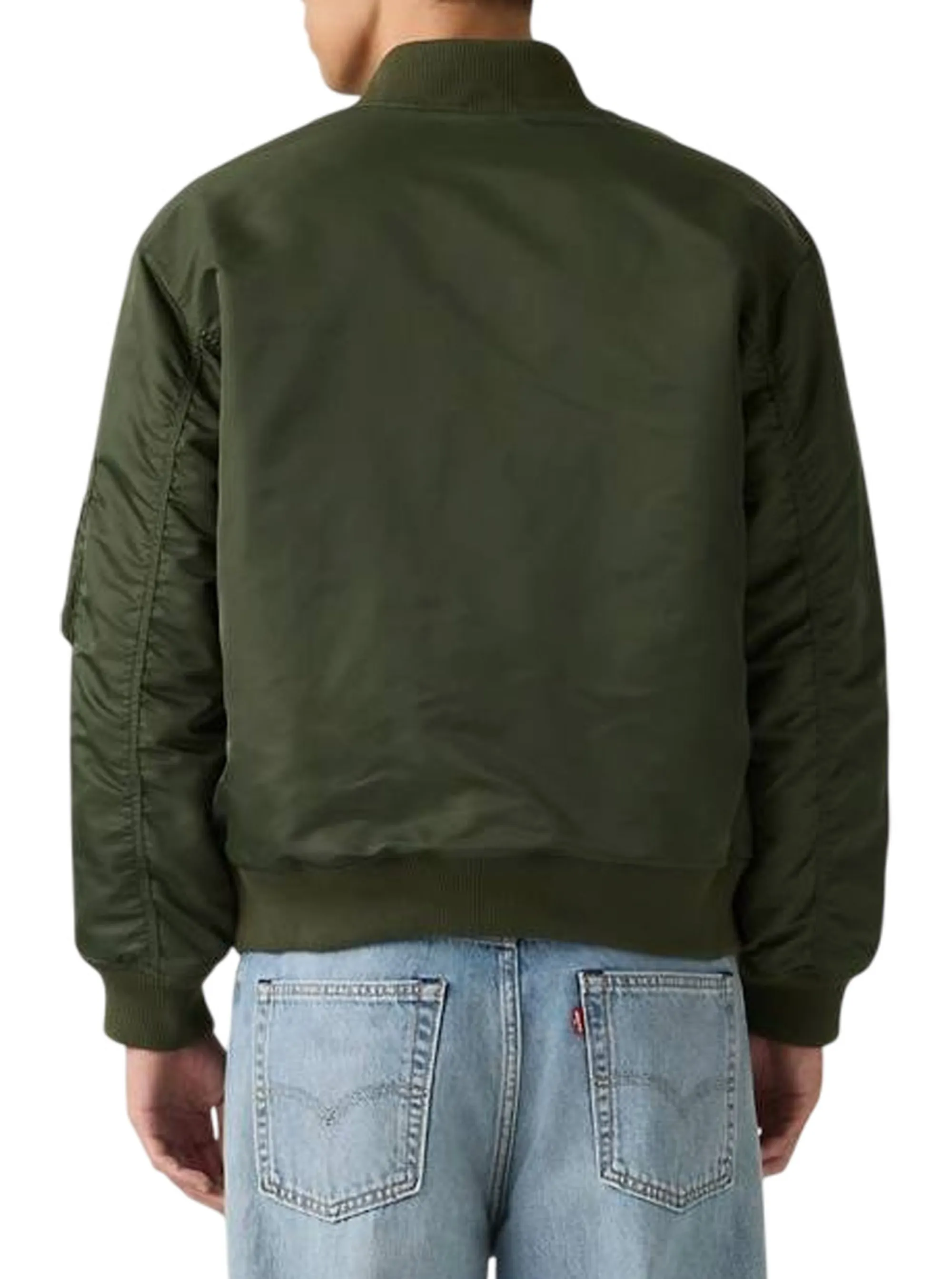 Levi'S Giubbino Bomber Verde 005Al0001 188097