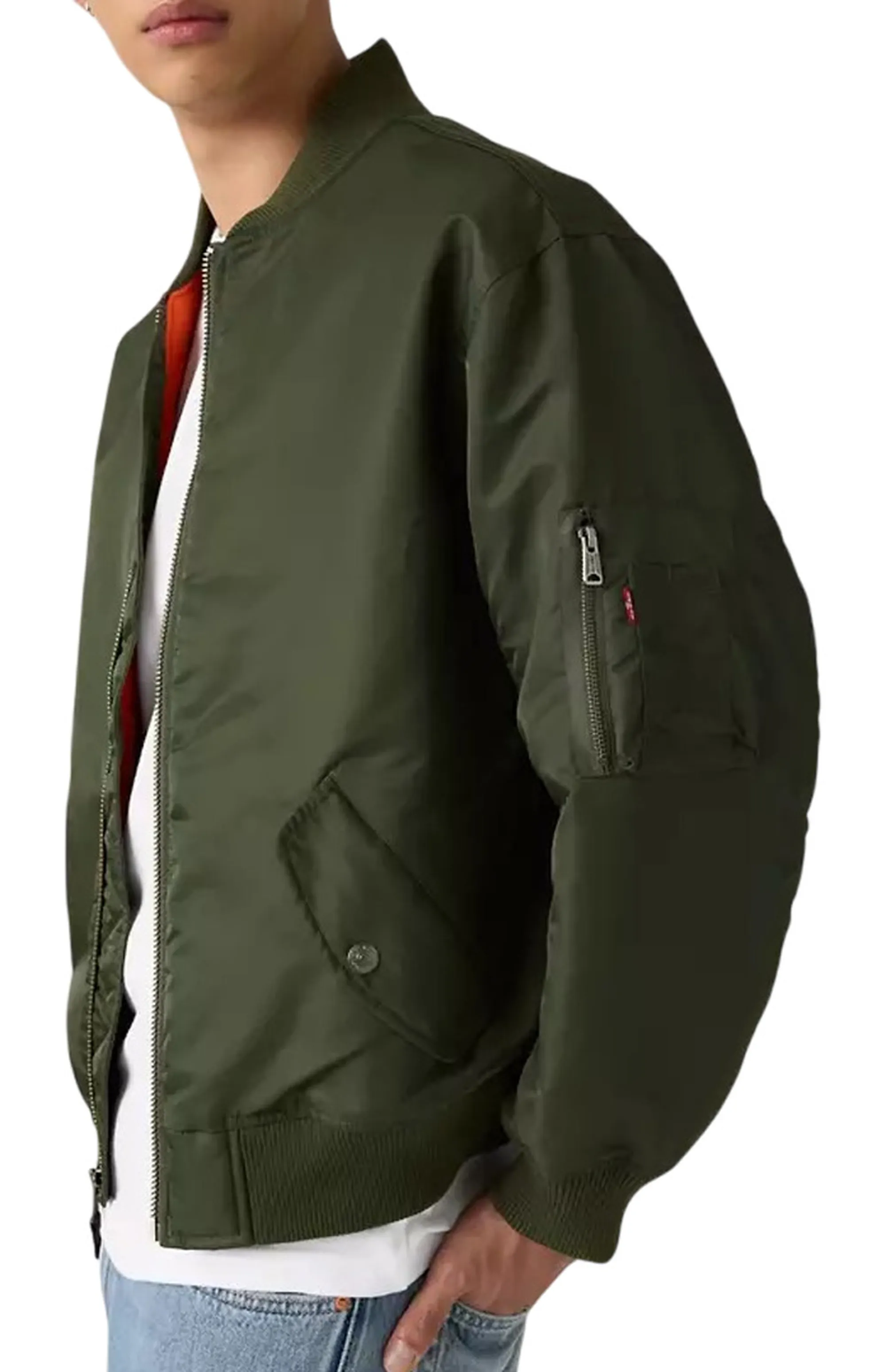 Levi'S Giubbino Bomber Verde 005Al0001 188098