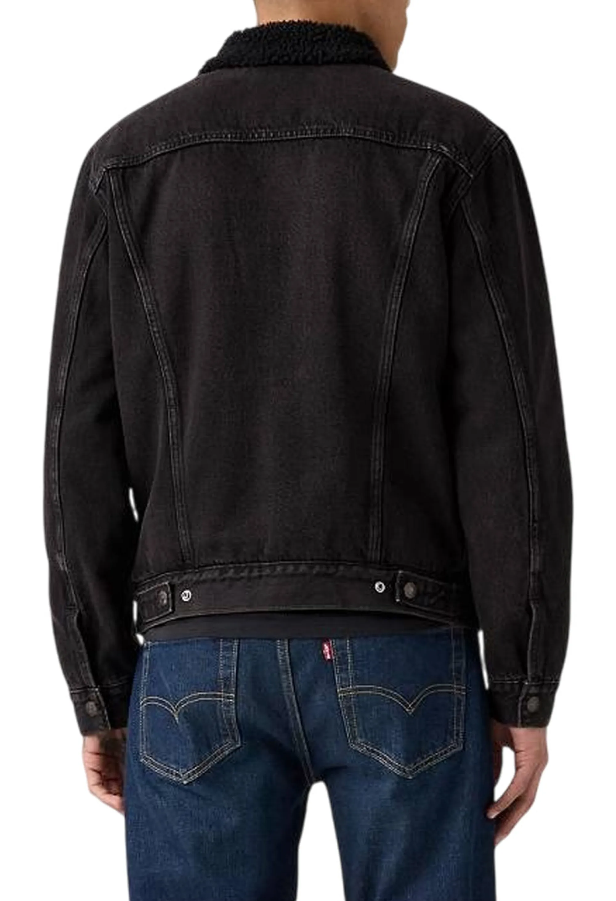 Levi'S B'Sherpa Trucker Jacket Type 3' Black 163650291 155090