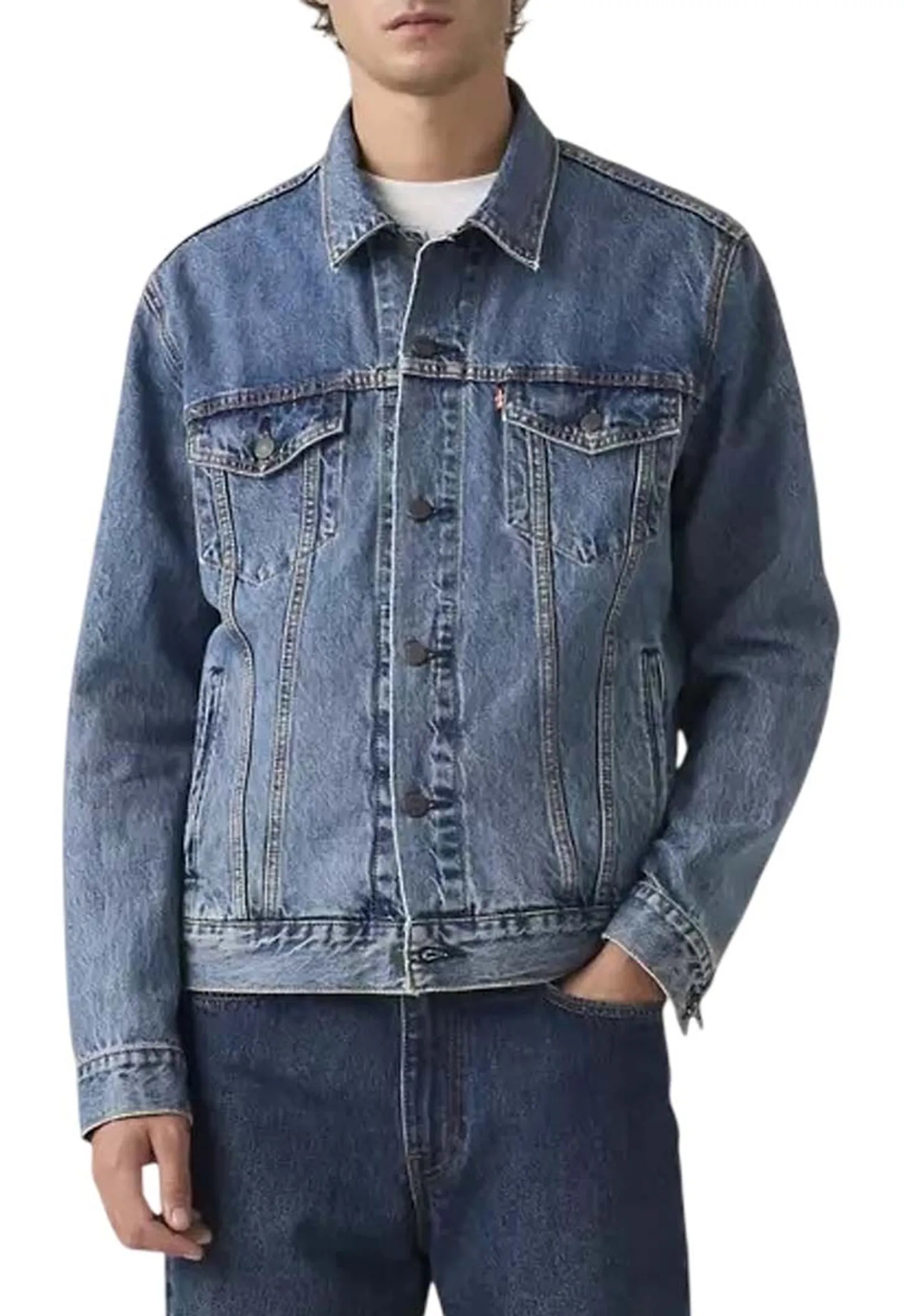 Levi'S Giubbino Trucker Denim 723340773 169432