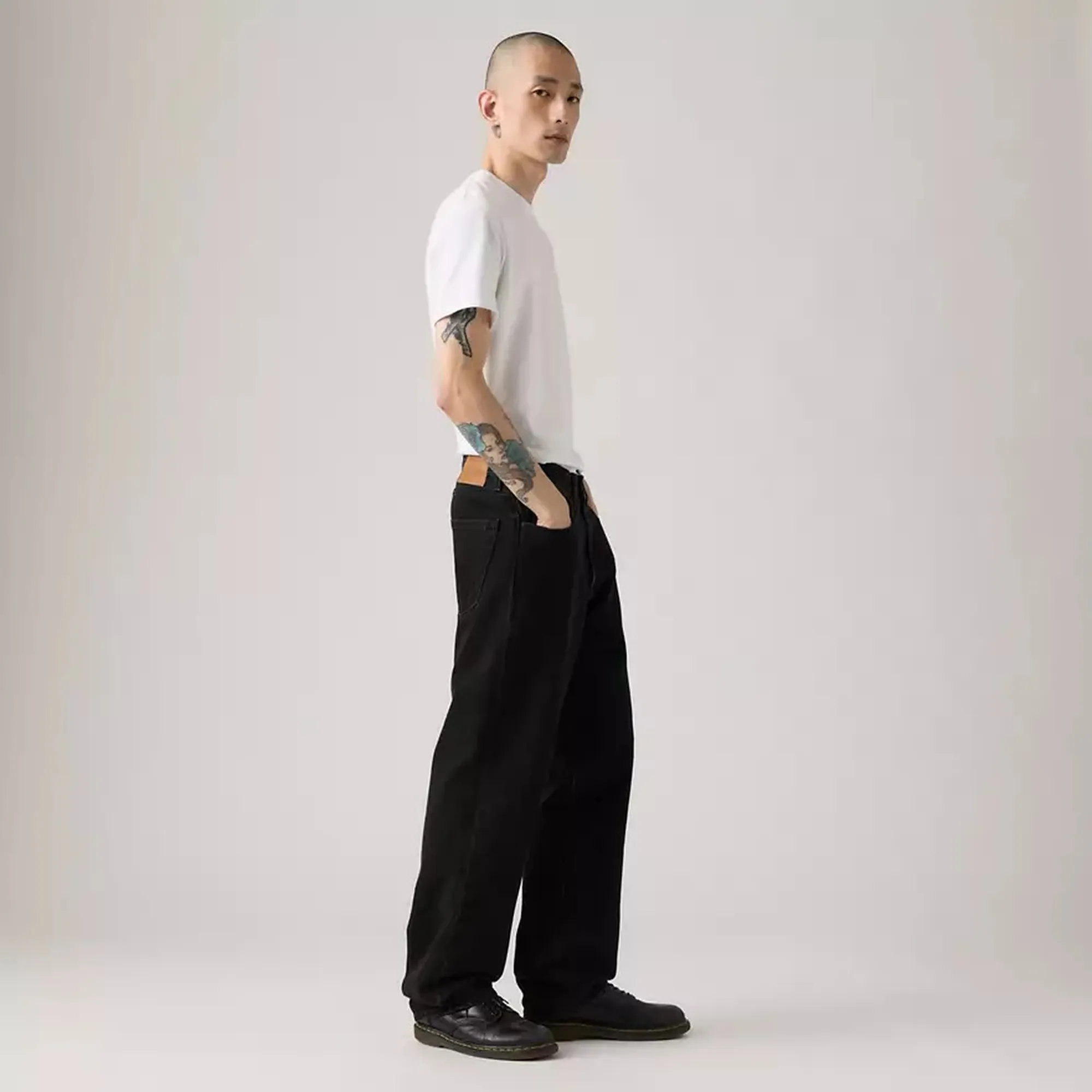 Levi'S B'Jeans 568\Xe2\X84\Xa2 Loose Straight' Black 290370066 184173