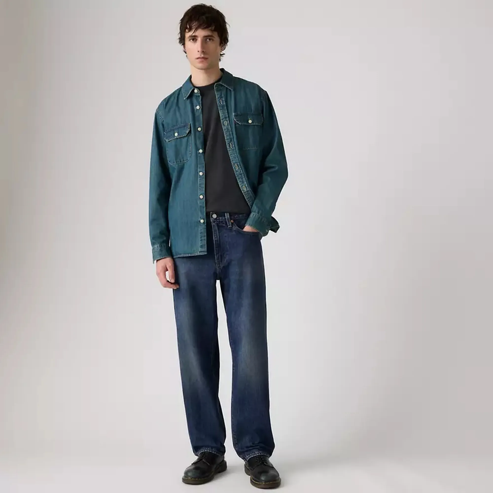 Levi'S B'Jeans  568\Xe2\X84\Xa2 Straight Loose' Denim 290370158 184188
