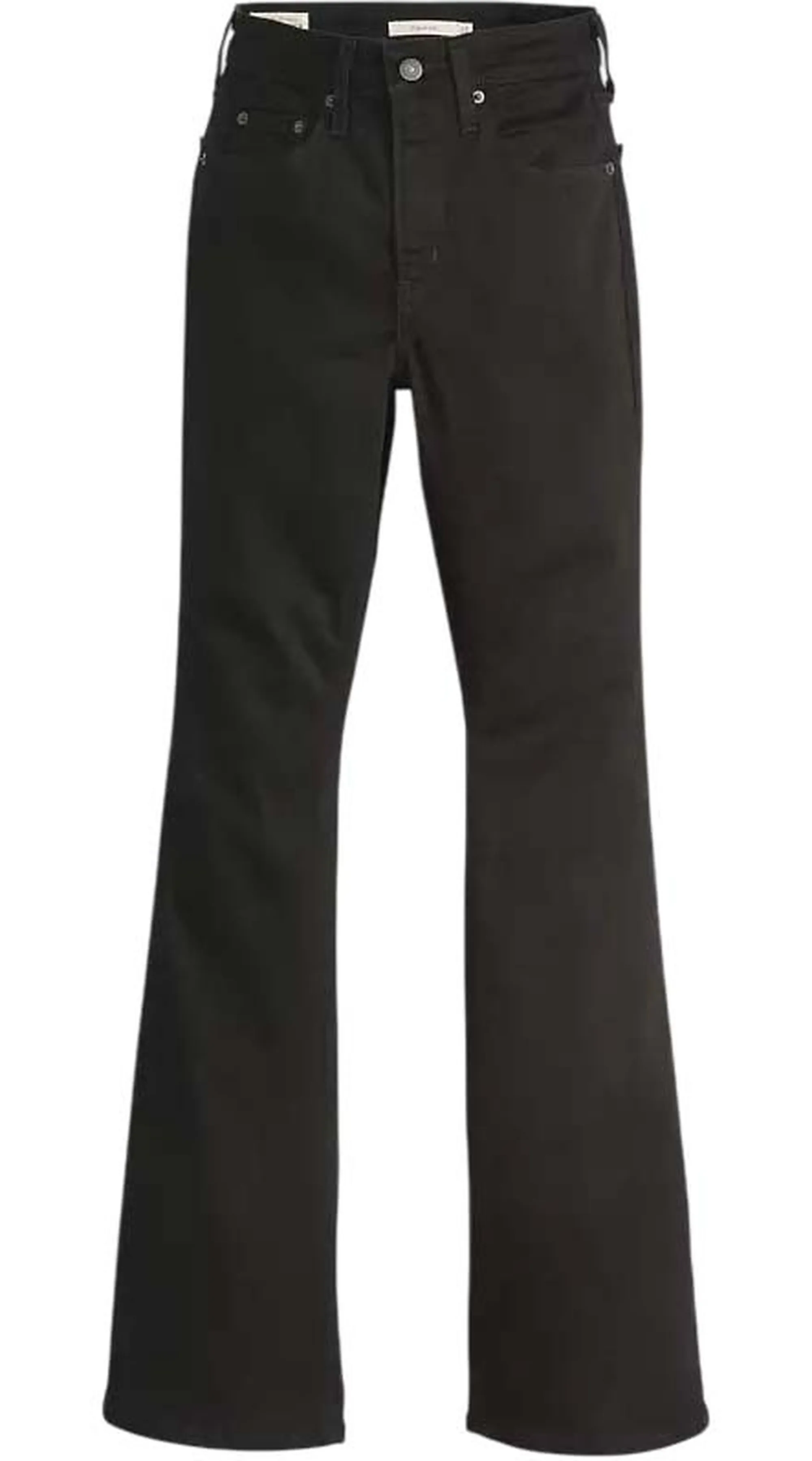 Levi'S B'726\Xe2\X84\Xa2 High-Waisted Flared Jeans' Black Denim A34100070 169406