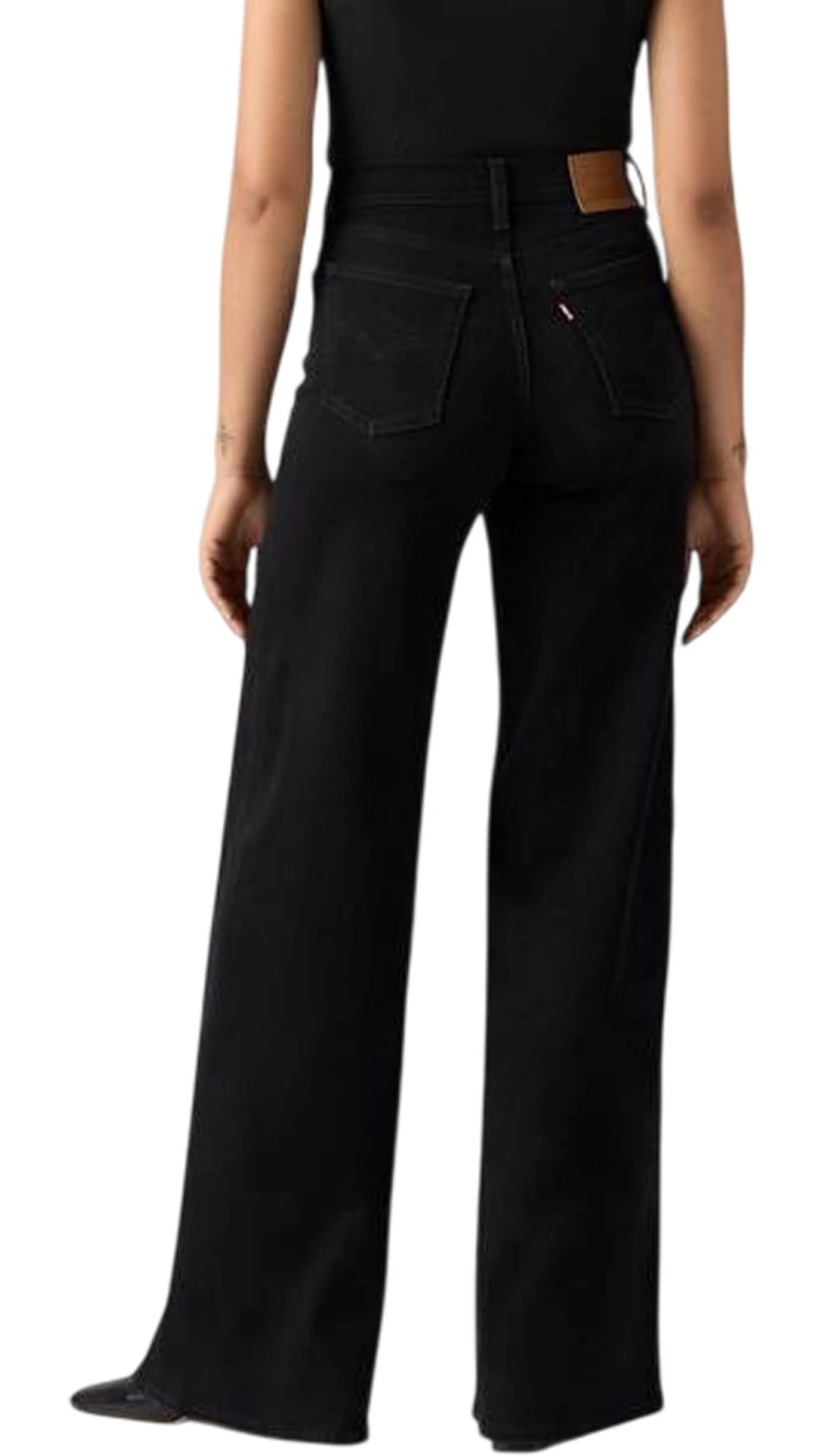 Levi'S Jeans 728 A Vita Alta Nero 0039B0035 184603