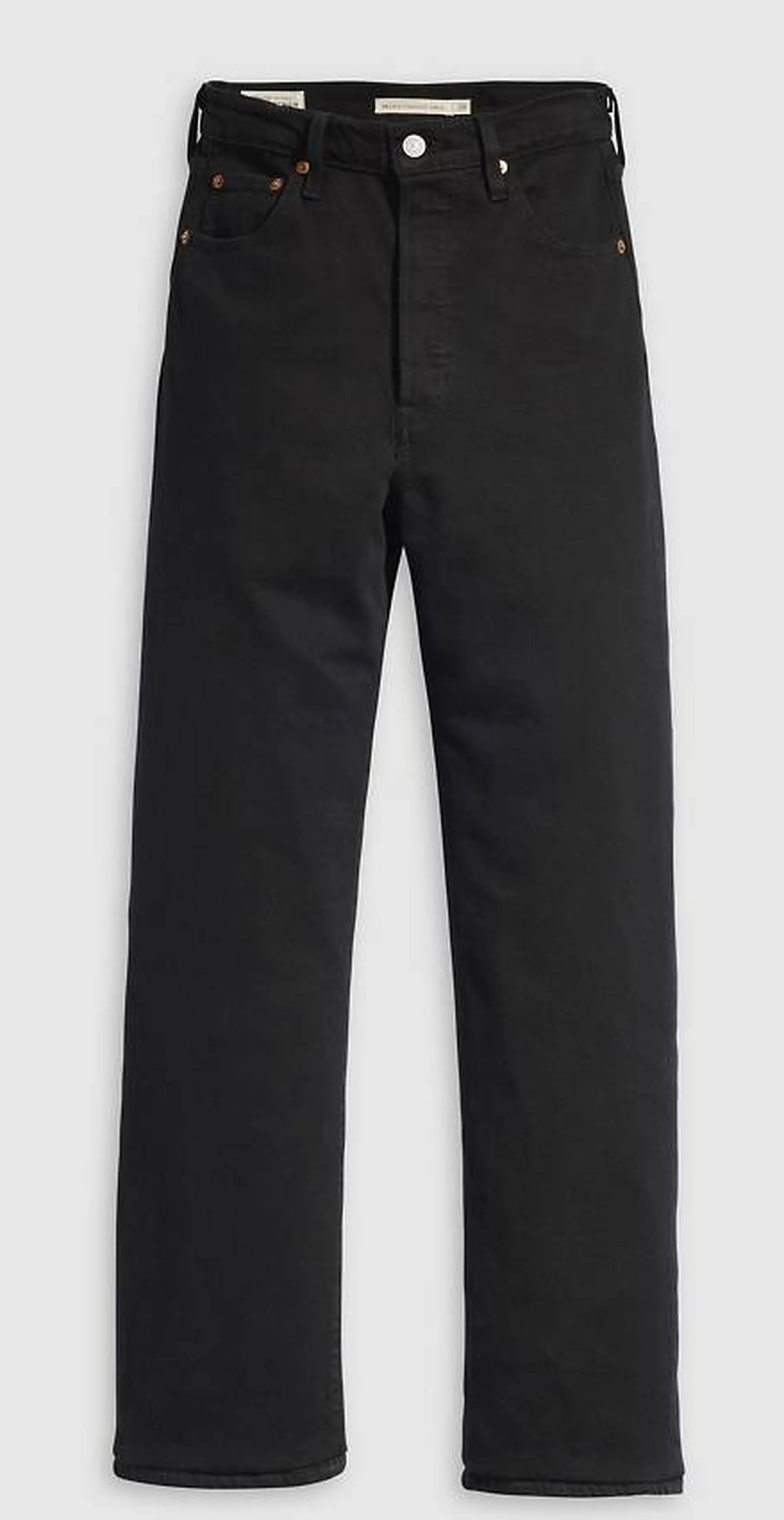Levi'S Jeans Ribcage Straight Denim Nero 726930012 154773