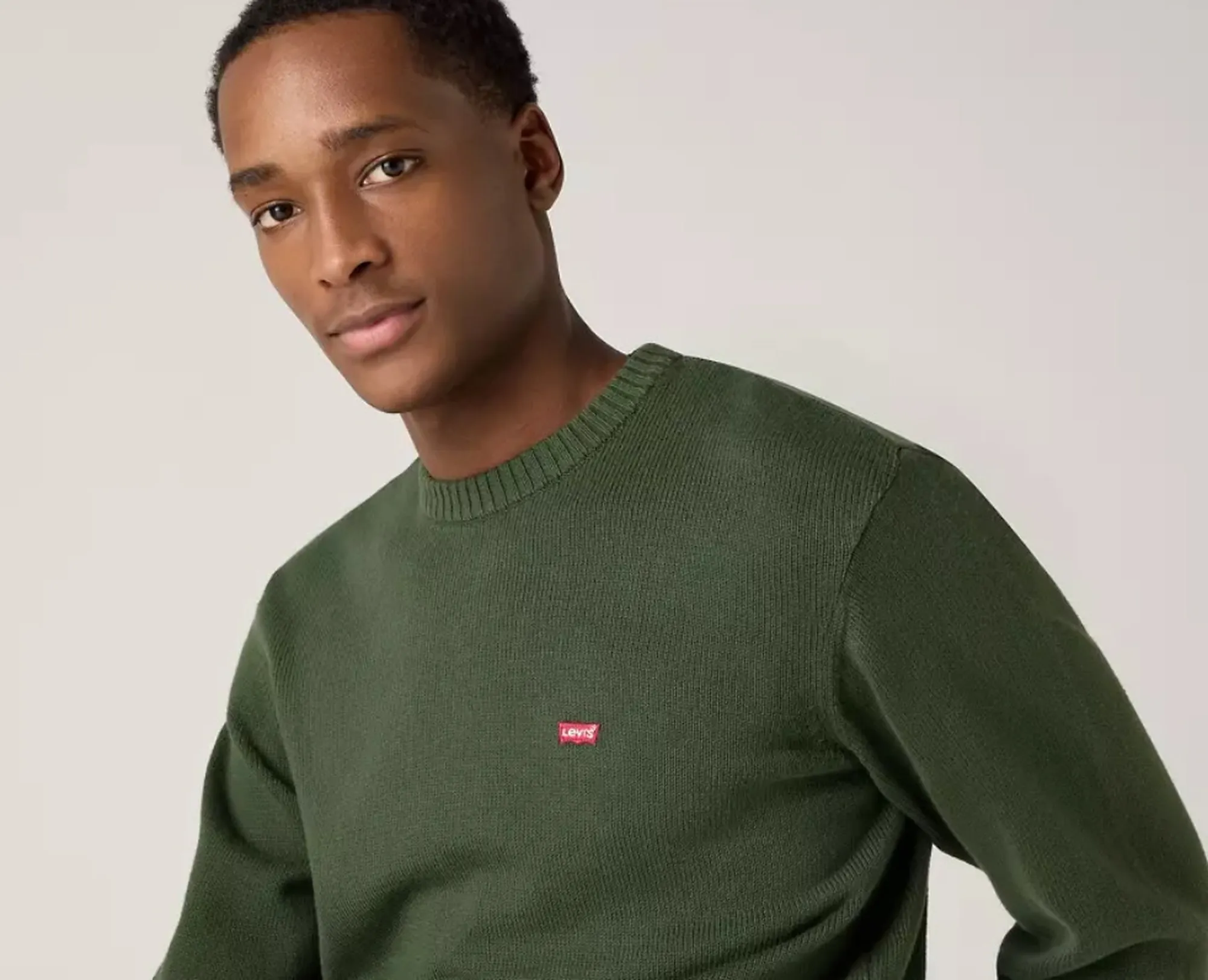 Levi'S B'Classic Sweater' Green 0002E0033 193088