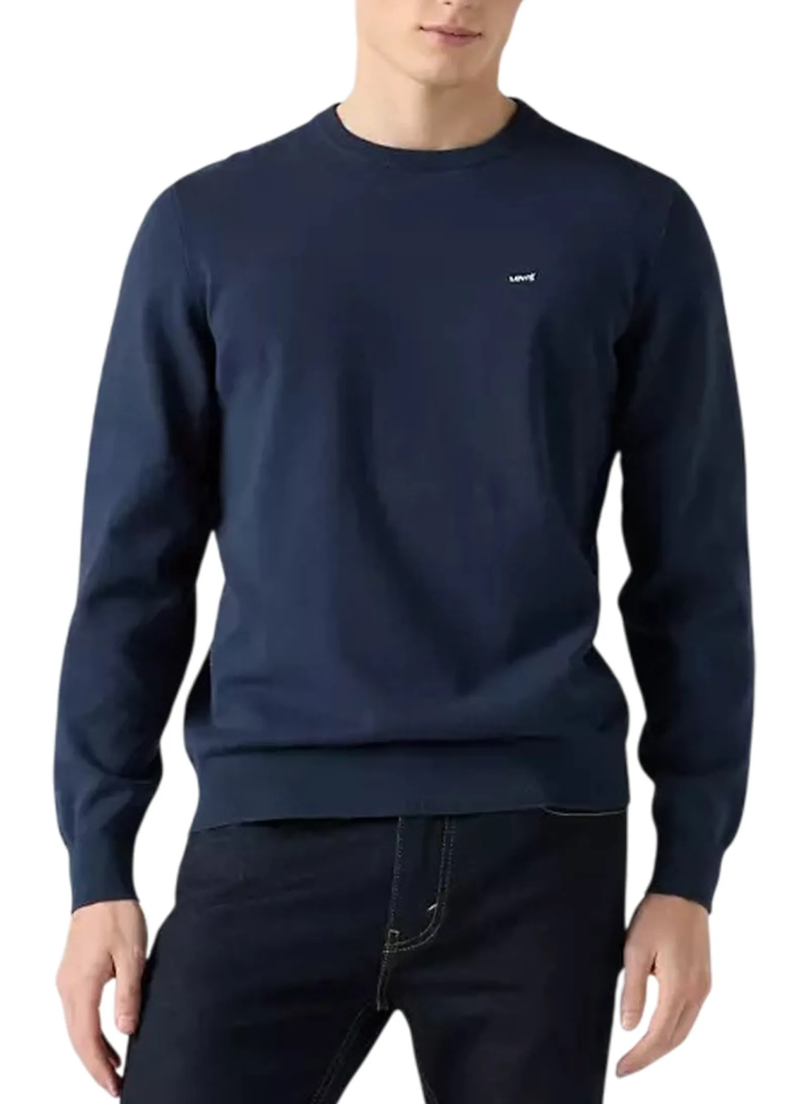 Levi'S Maglia Housemark Blu A72070041 184697