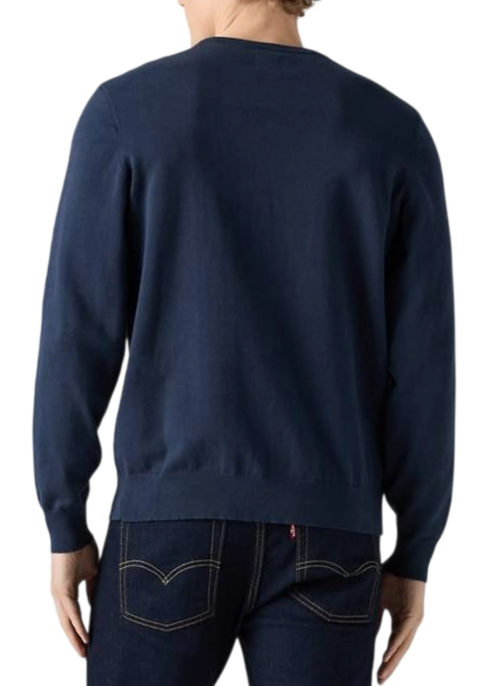 Levi'S Maglia Housemark Blu A72070041 184701