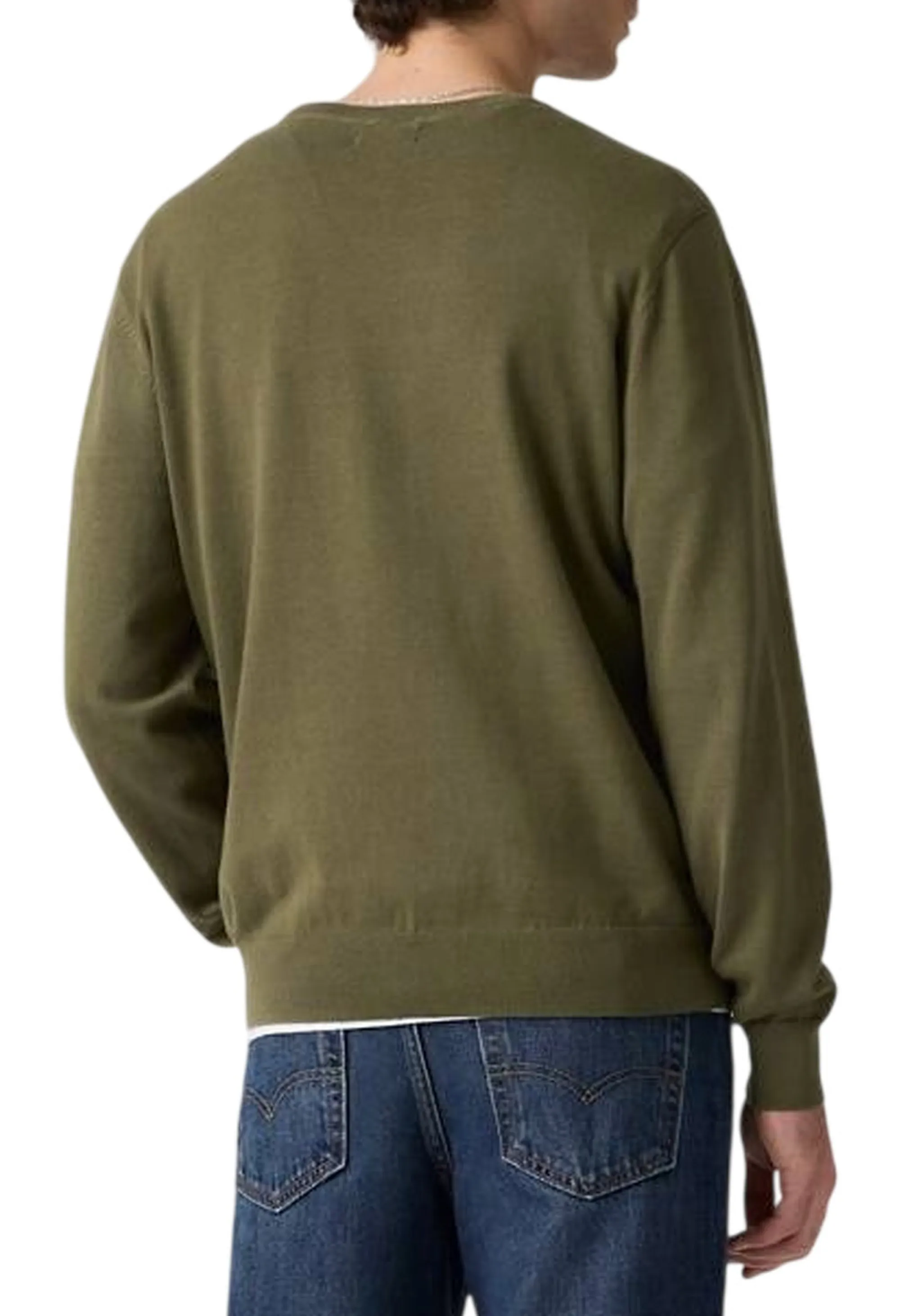 Levi'S Maglia Housemark Verde Scuro A72070049 184722