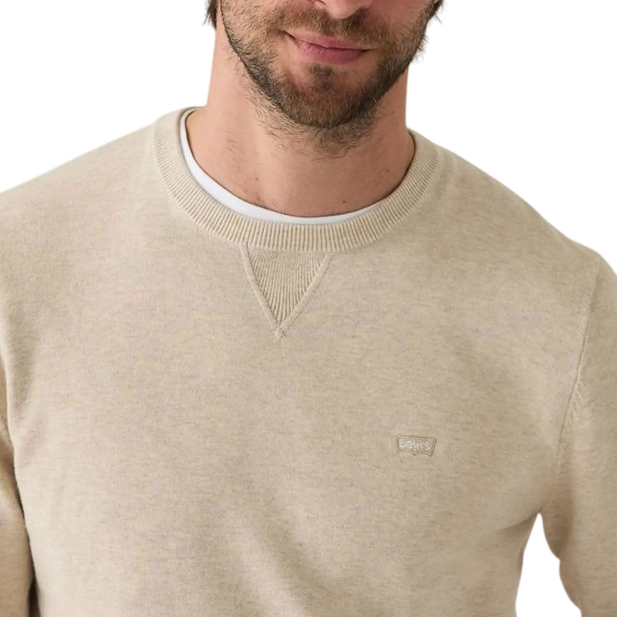 Levi'S B'Lightweight Sweater' Beige A72070023 156043