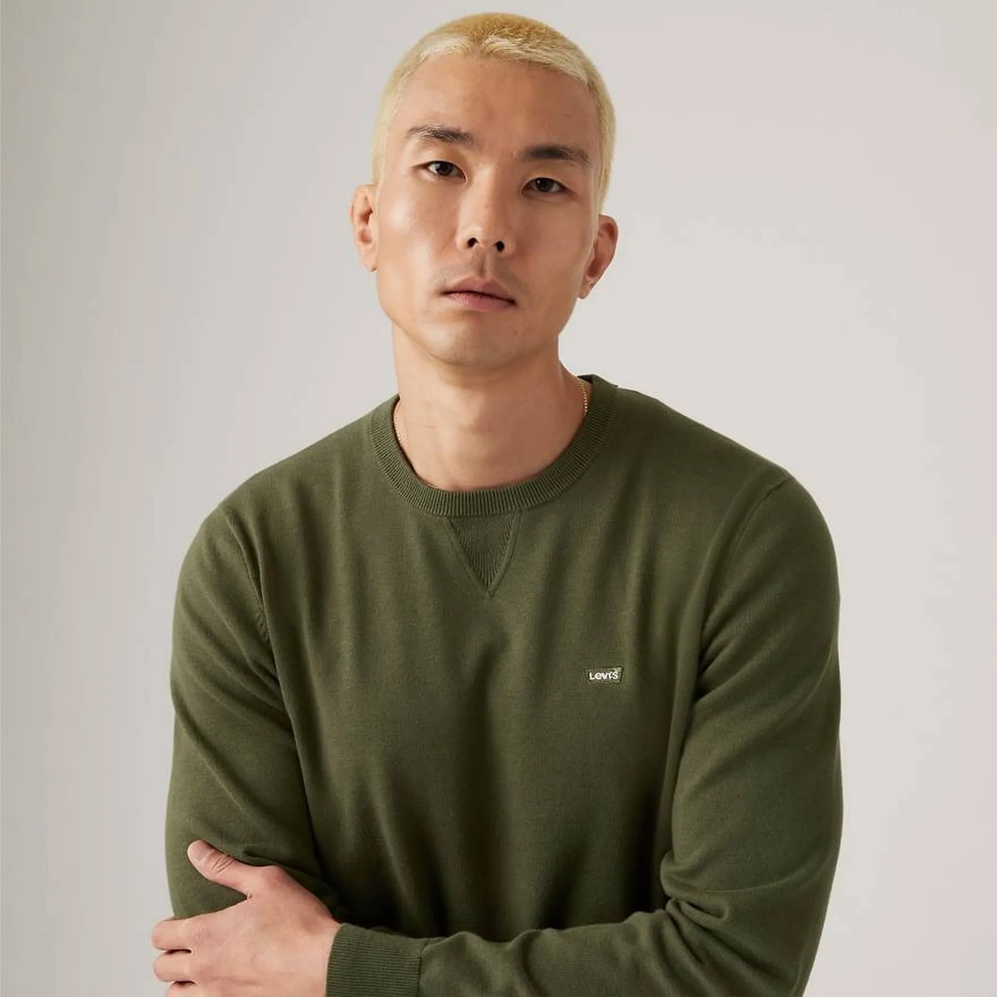 Levi'S Maglia Lightweight Verde Scuro A72070025 154625