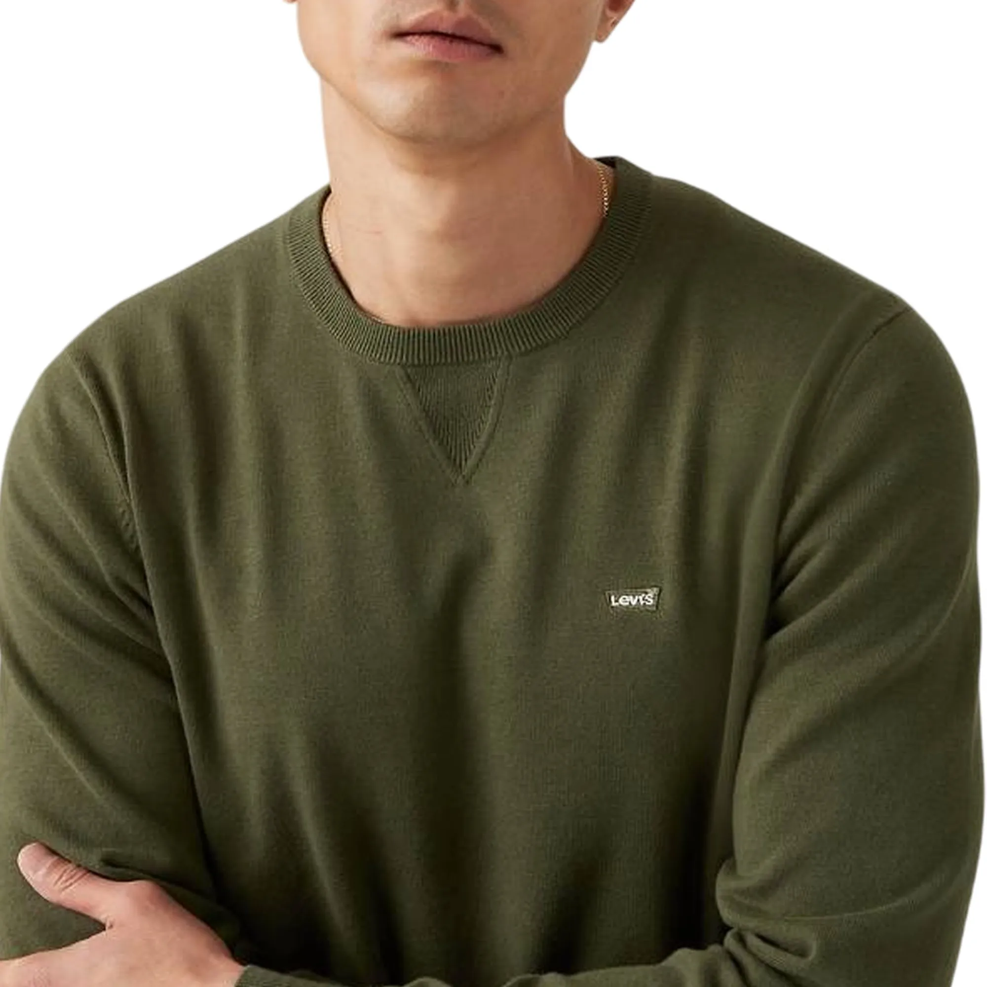 Levi'S B'Lightweight Sweater' Dark Green A72070025 156007