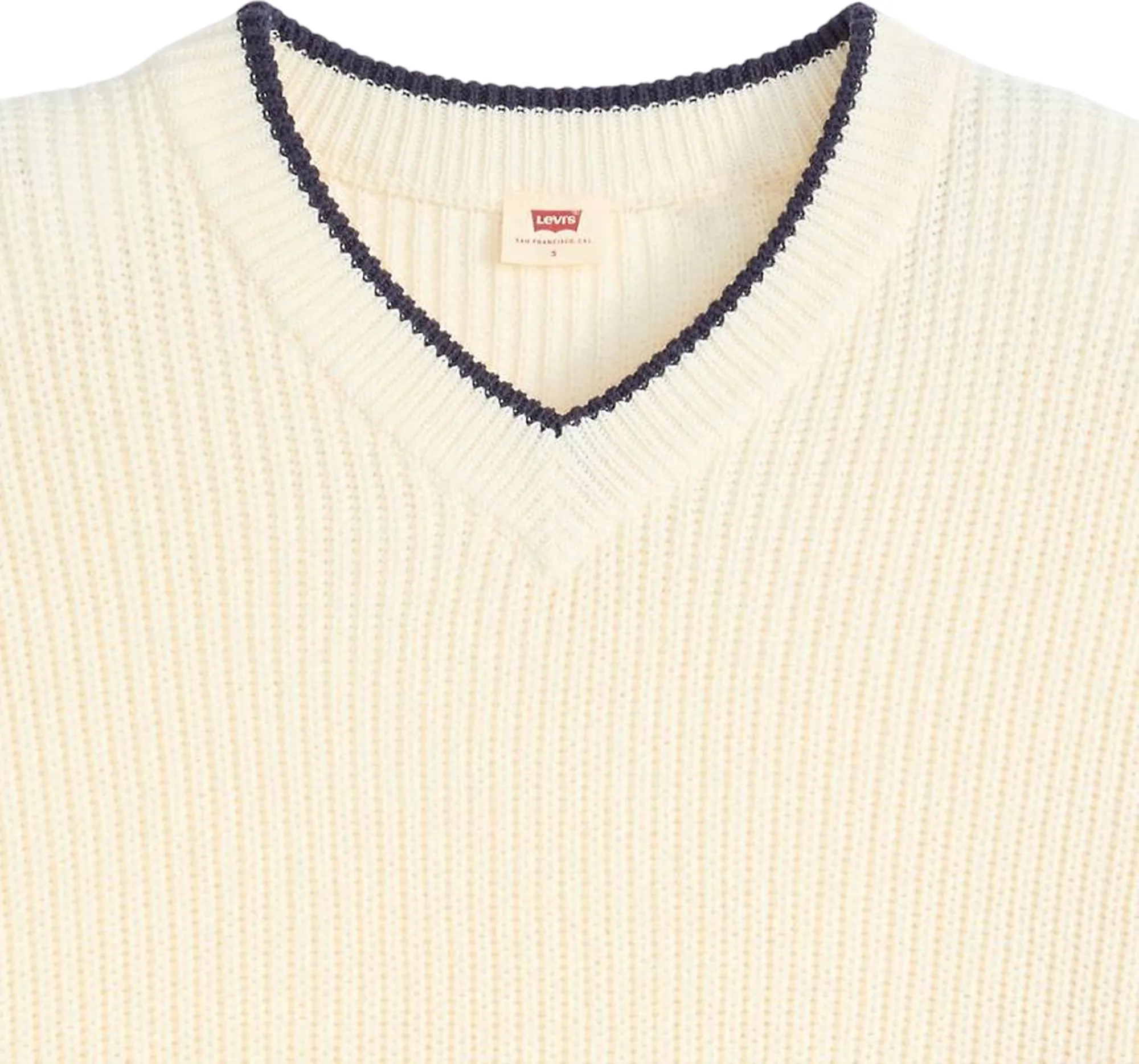 Levi'S Maglia Rees Vneck Beige 0037O0003 154739