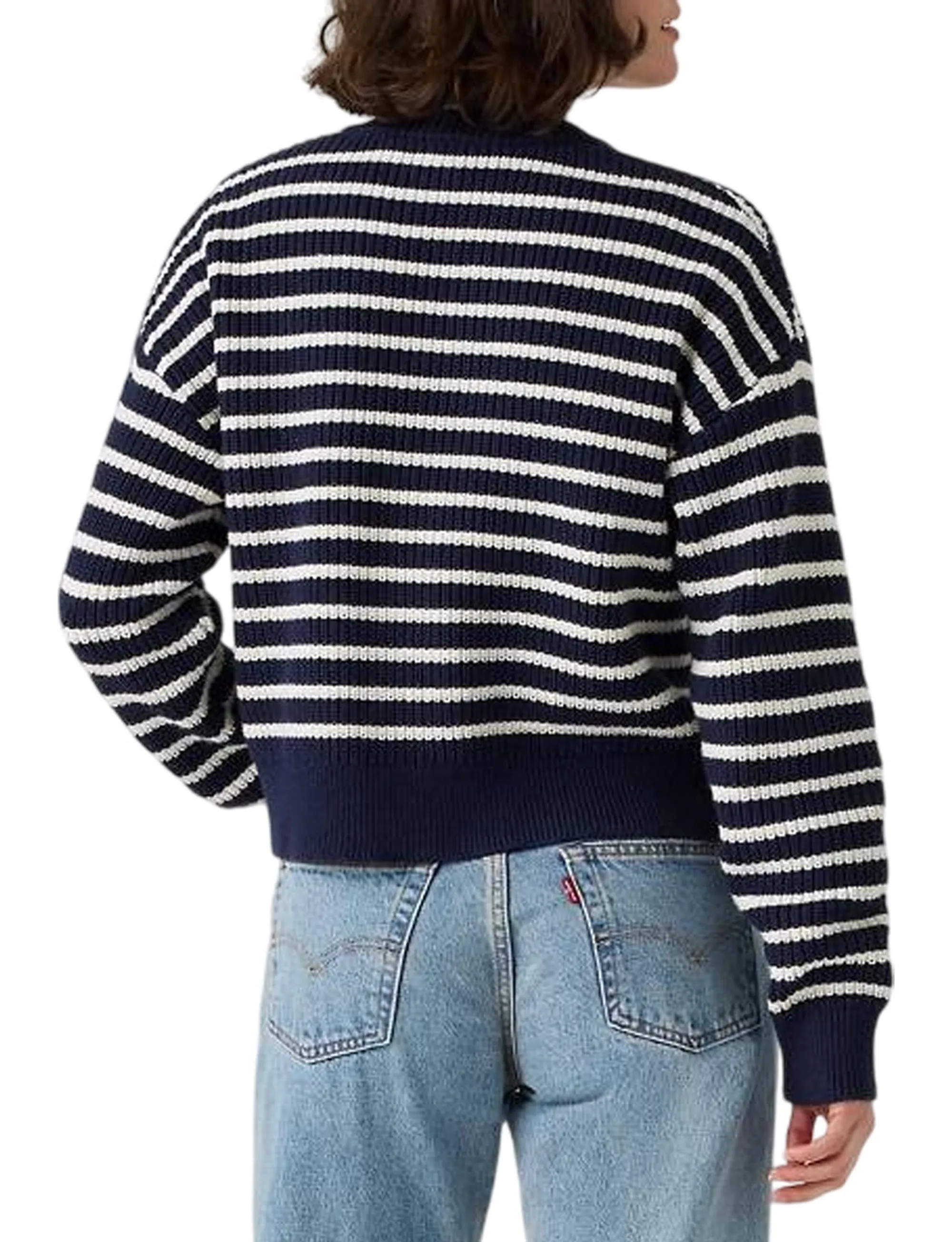 Levi'S Maglia Reese Vneck Blu 0037O0004 154742