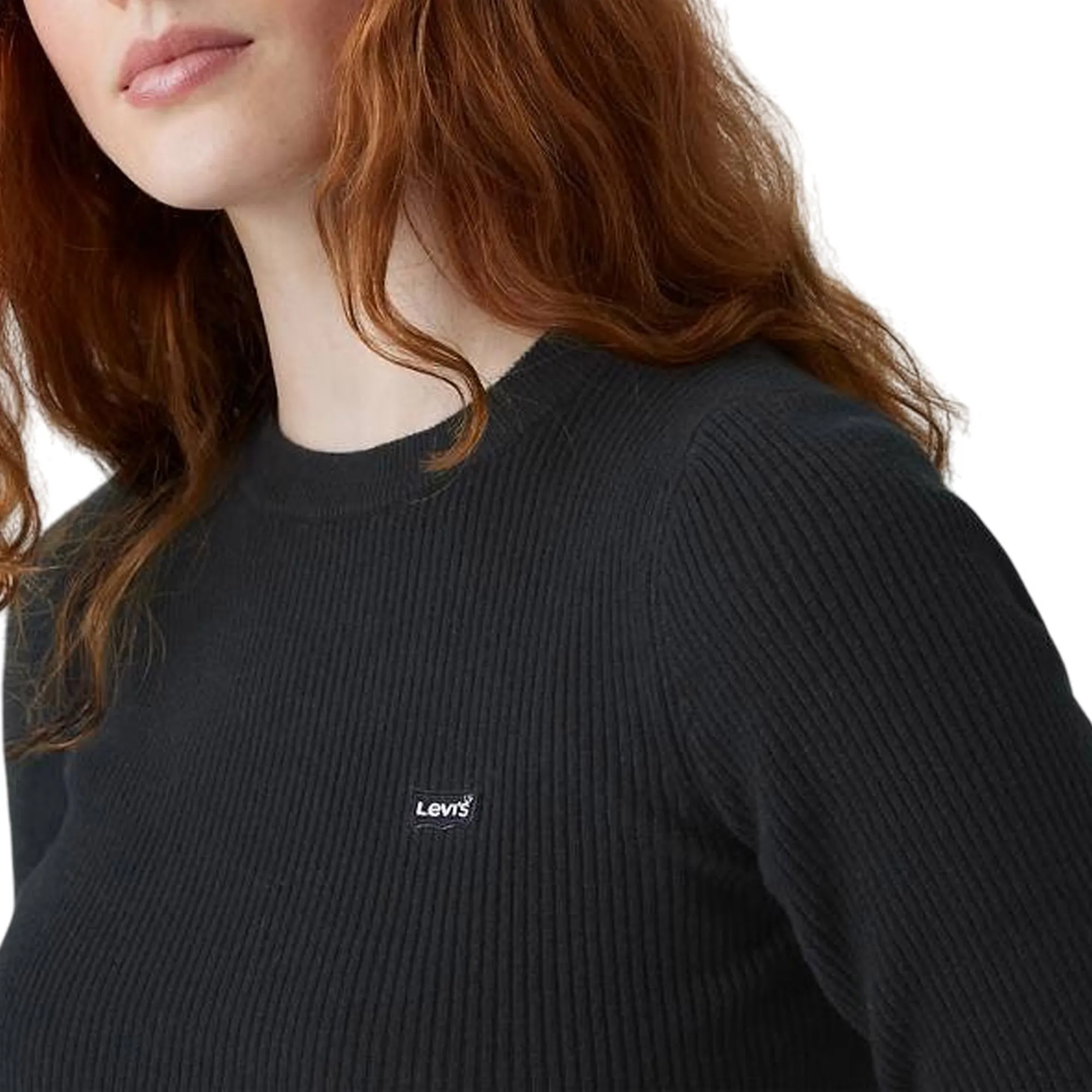 Levi'S B'Rib Crew Sweater' Black A07190035 155087