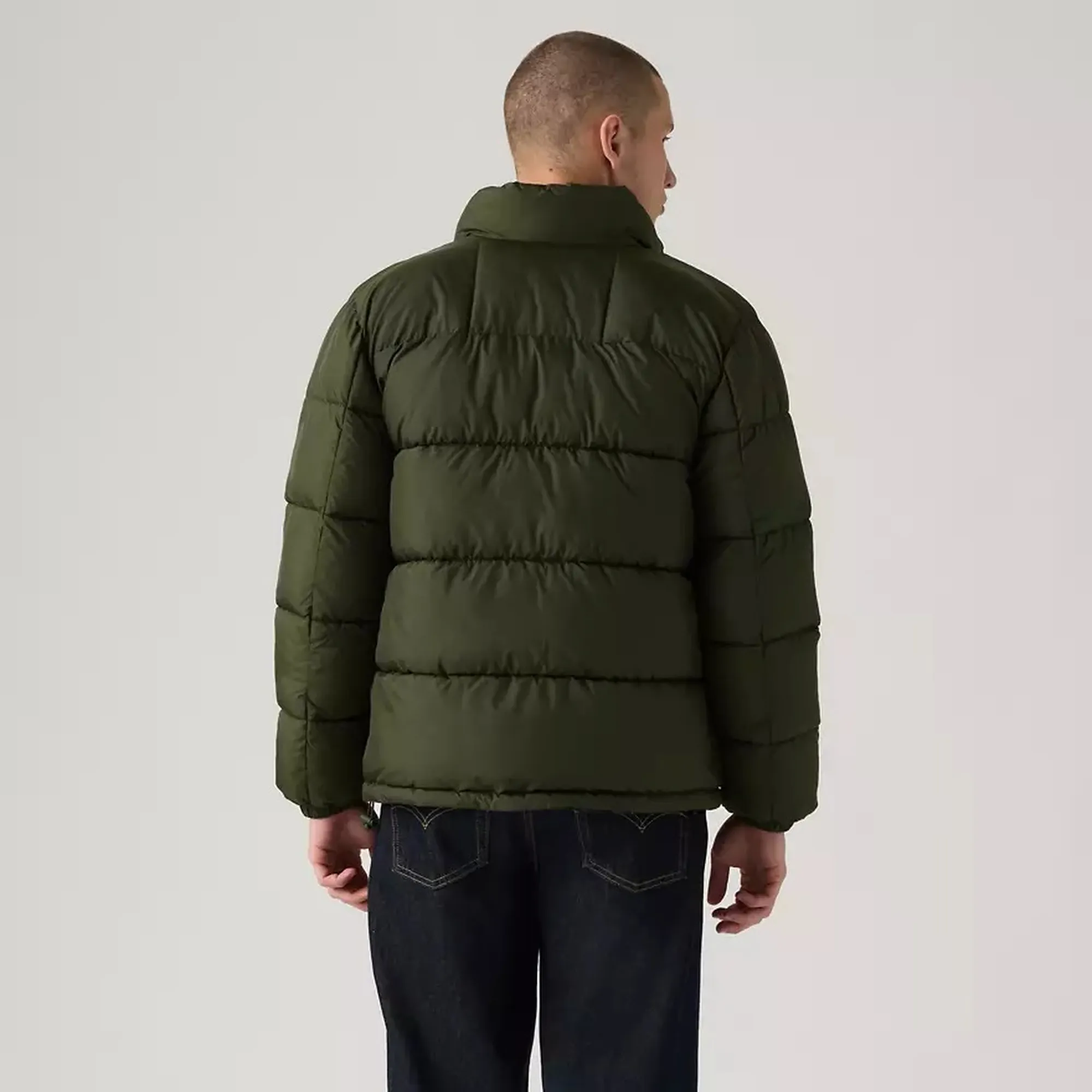 Levi'S Piumino Piedmont Corto Verde Scuro A85680018 188032
