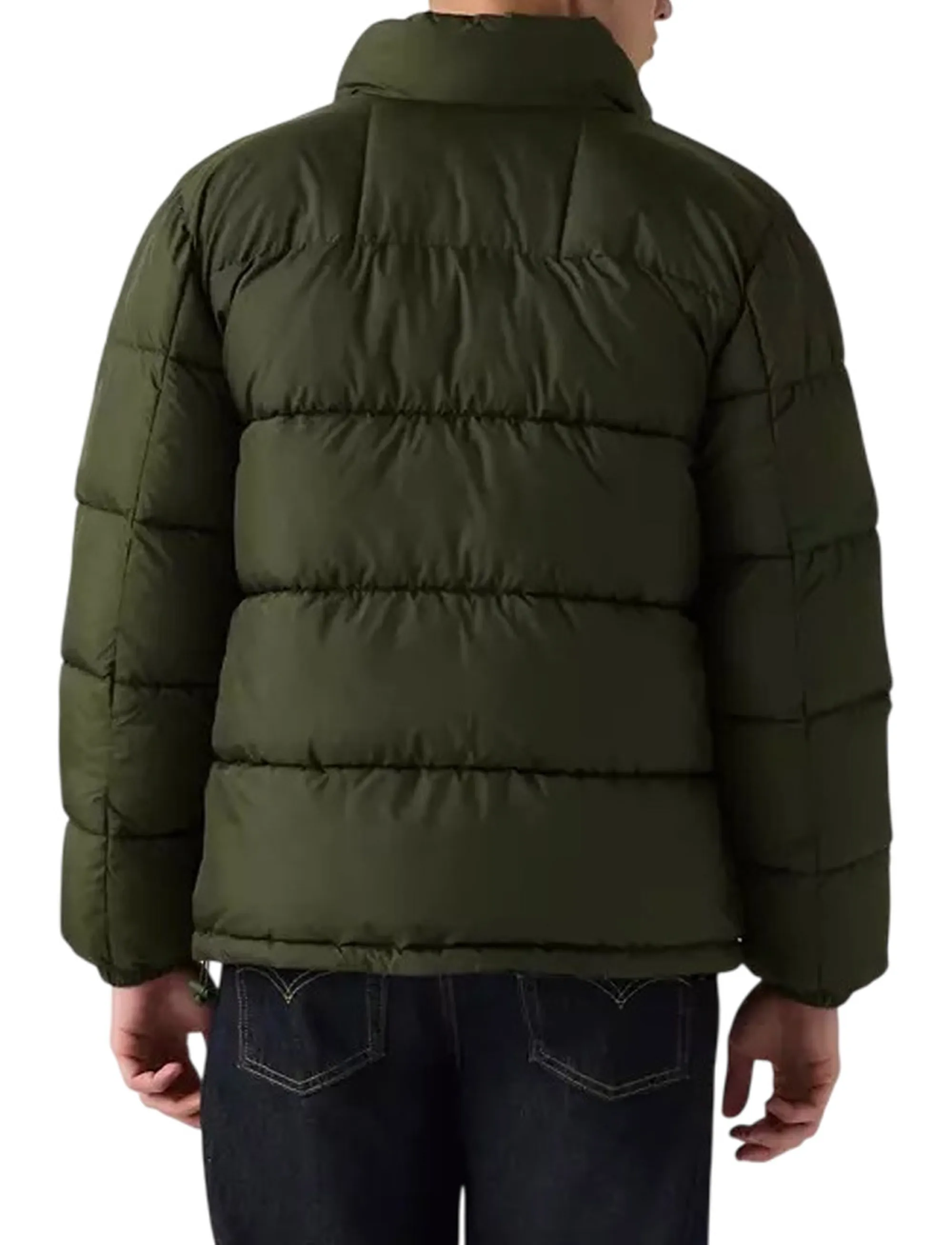 Levi'S Piumino Piedmont Corto Verde Scuro A85680018 188112